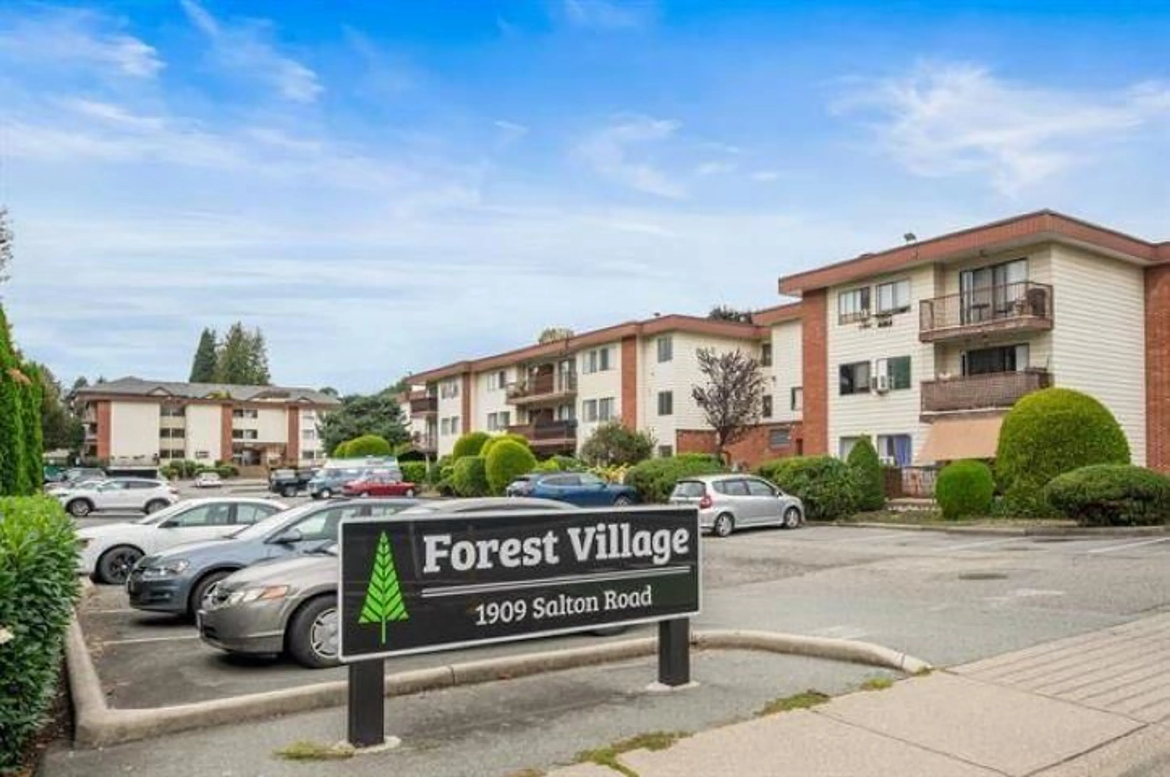 A pic from exterior of the house or condo, the street view for 402 1909 SALTON ROAD, Abbotsford British Columbia V2S5B6