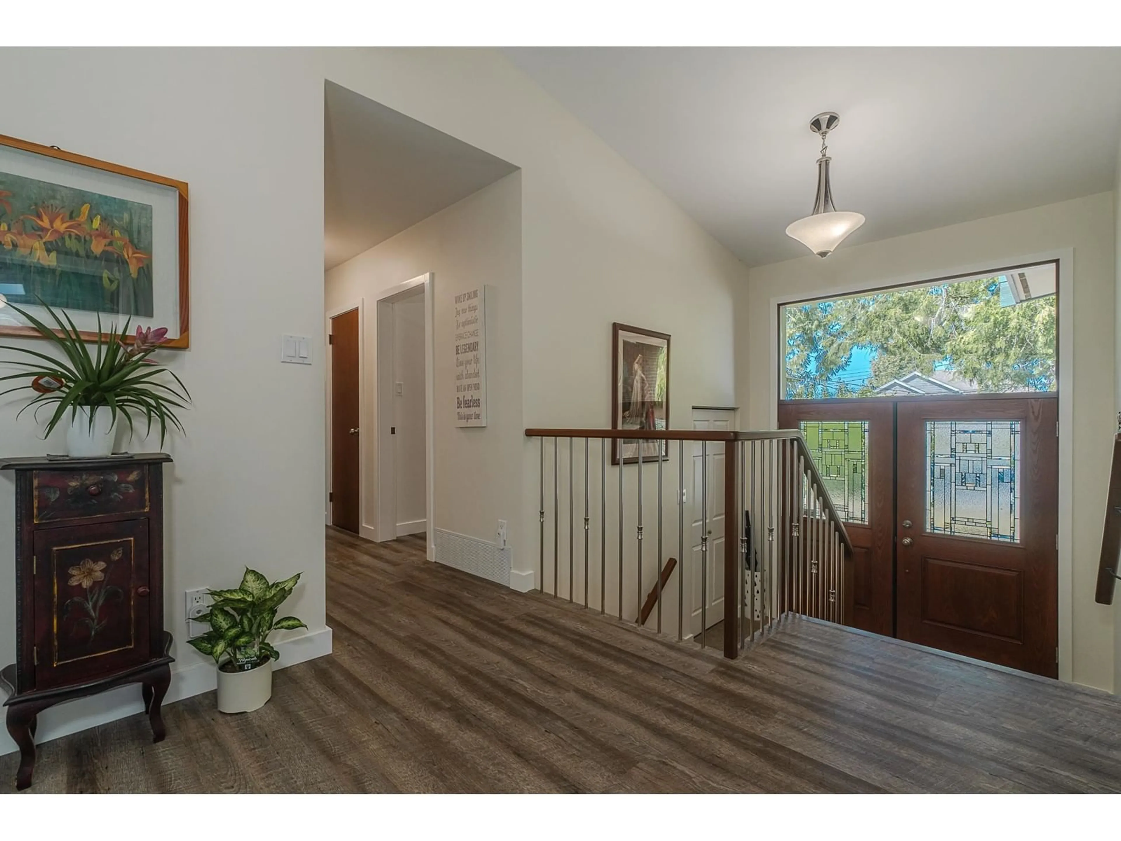 Indoor entryway, wood floors for 20676 46A AVENUE, Langley British Columbia V3A3J9