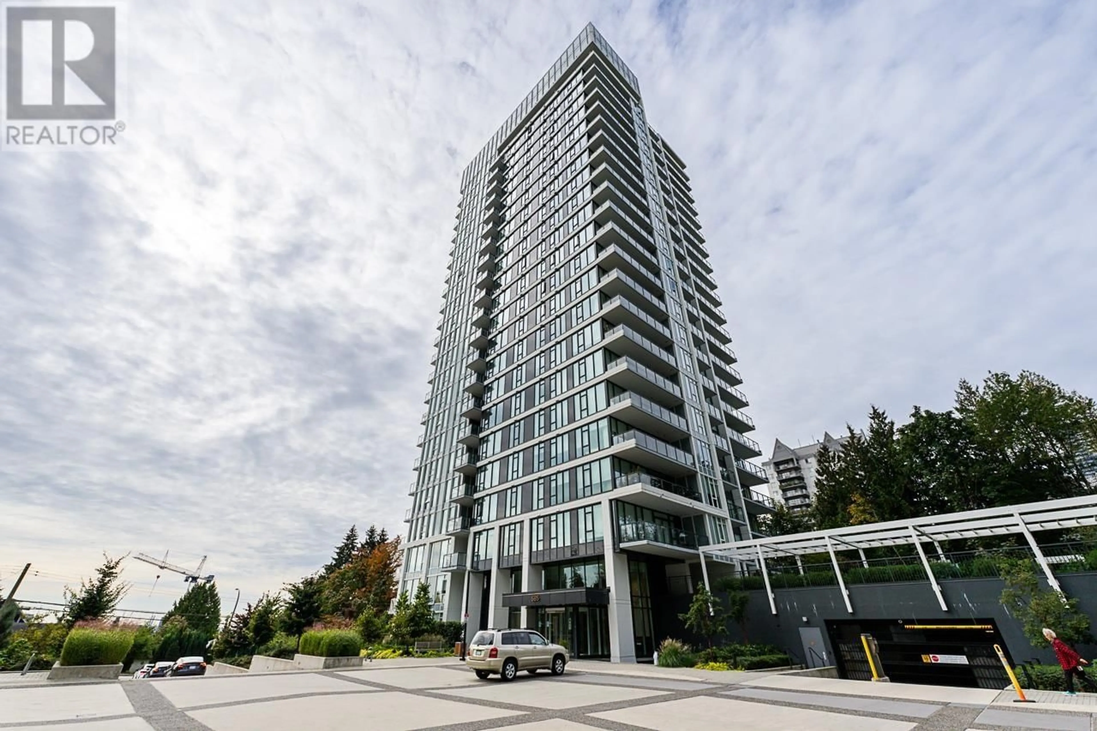 A pic from exterior of the house or condo, the front or back of building for 903 585 AUSTIN AVENUE, Coquitlam British Columbia V3K0G6