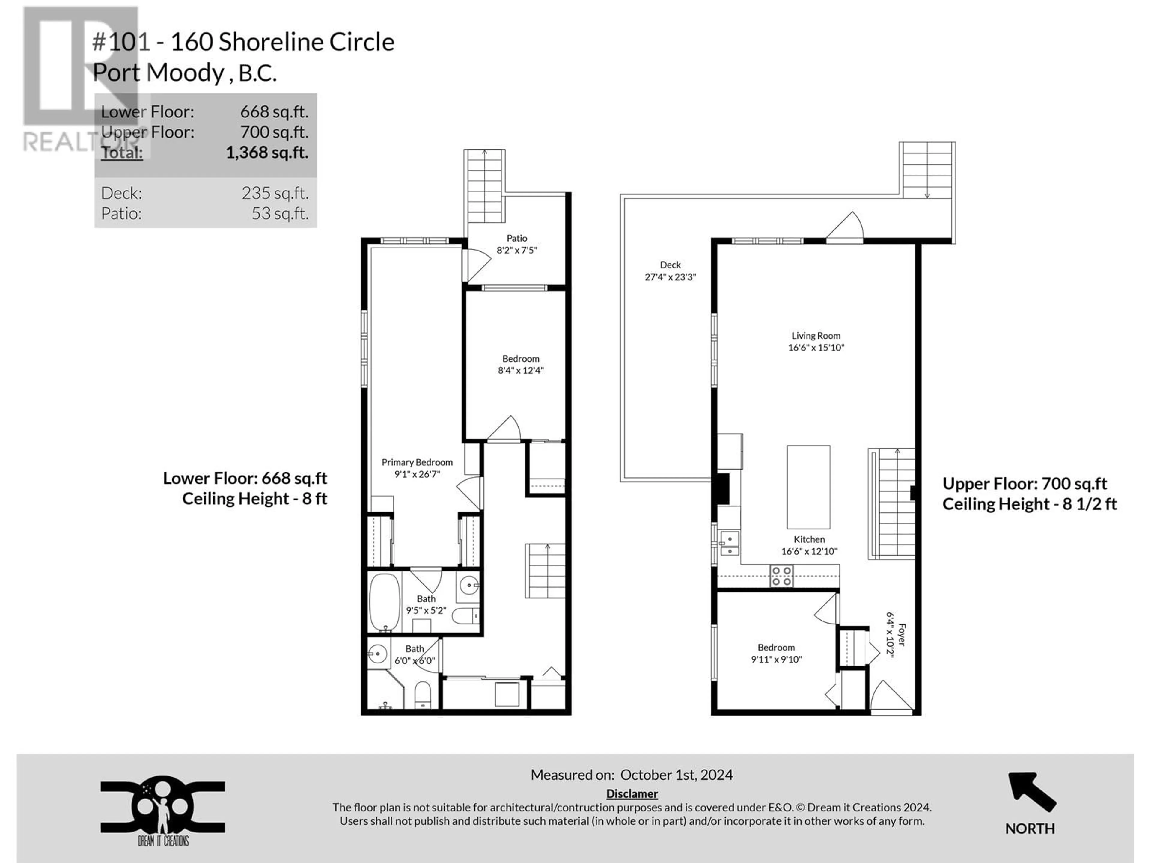 Floor plan for 101 160 SHORELINE CIRCLE, Port Moody British Columbia V3H0B2