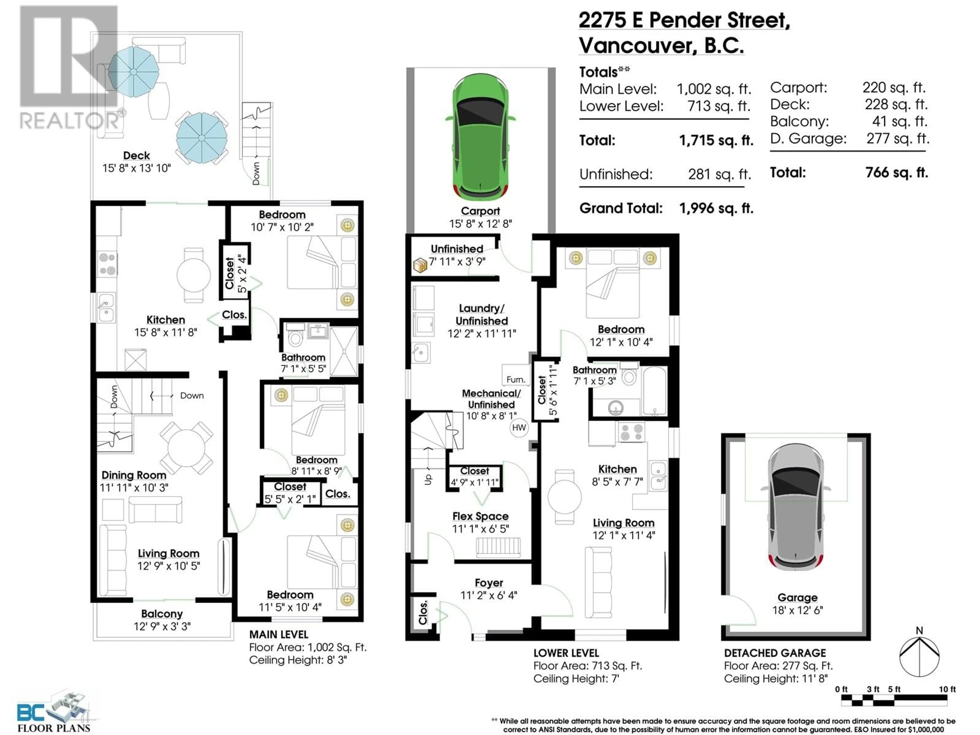 Floor plan for 2275 E PENDER STREET, Vancouver British Columbia V5L1X5