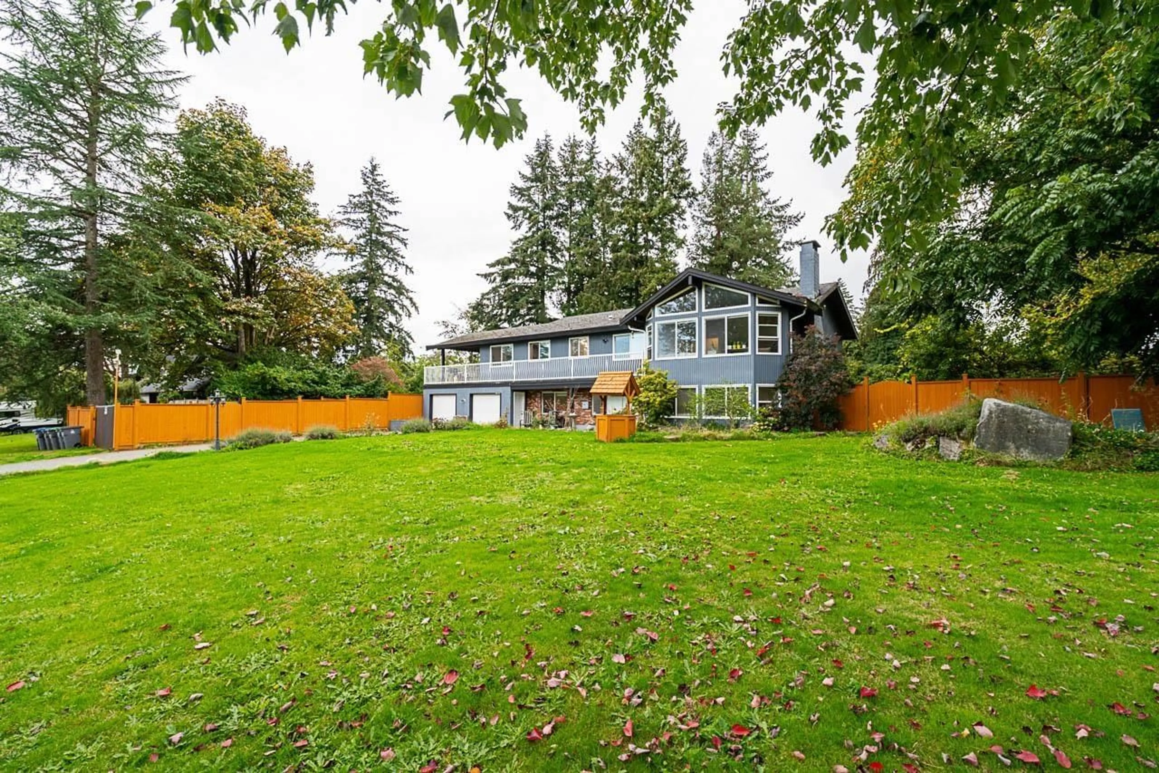 Patio, the fenced backyard for 5669 146A STREET, Surrey British Columbia V3S5L6