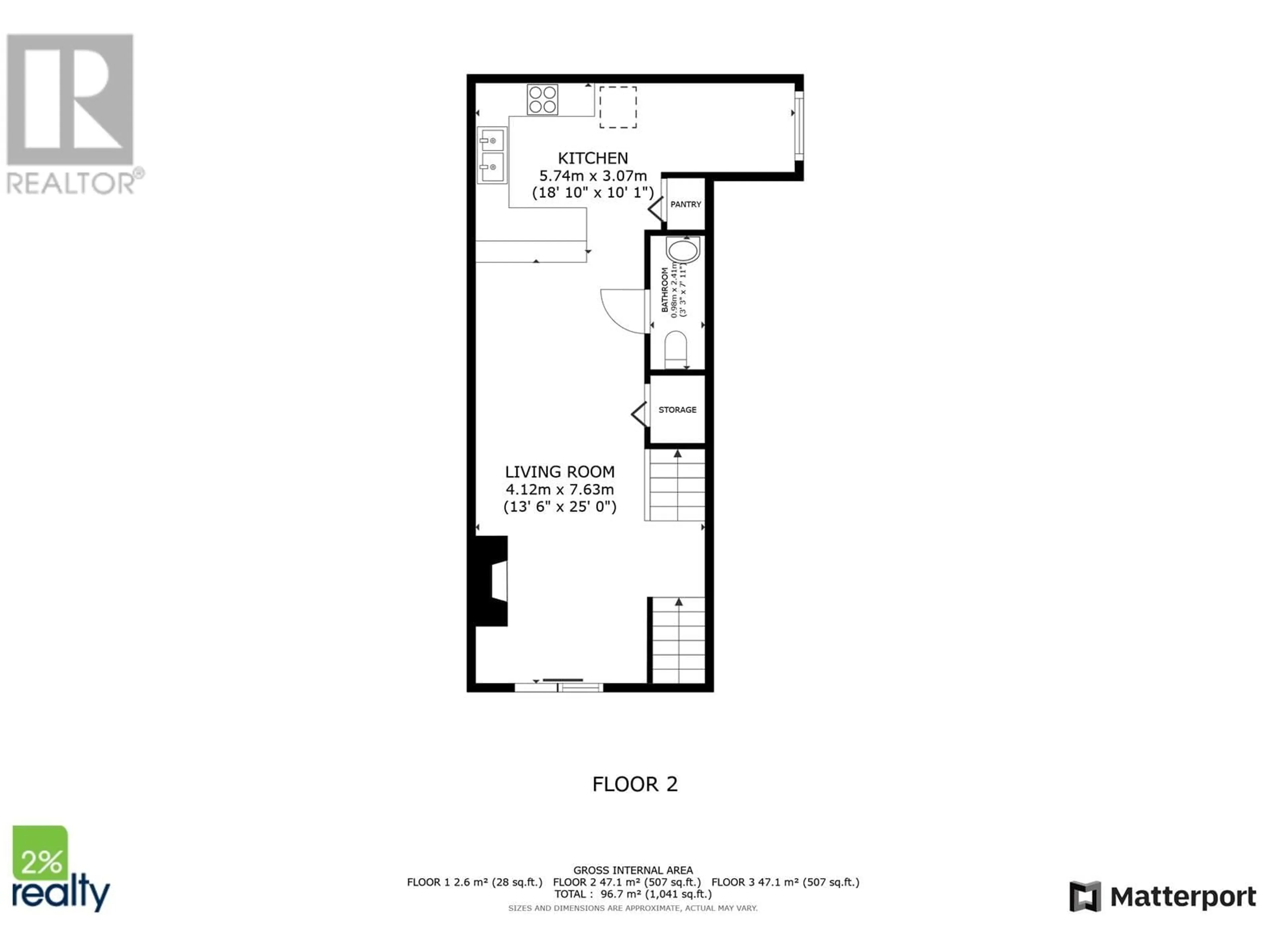 Floor plan for 211 4458 ALBERT STREET, Burnaby British Columbia V5C2G2