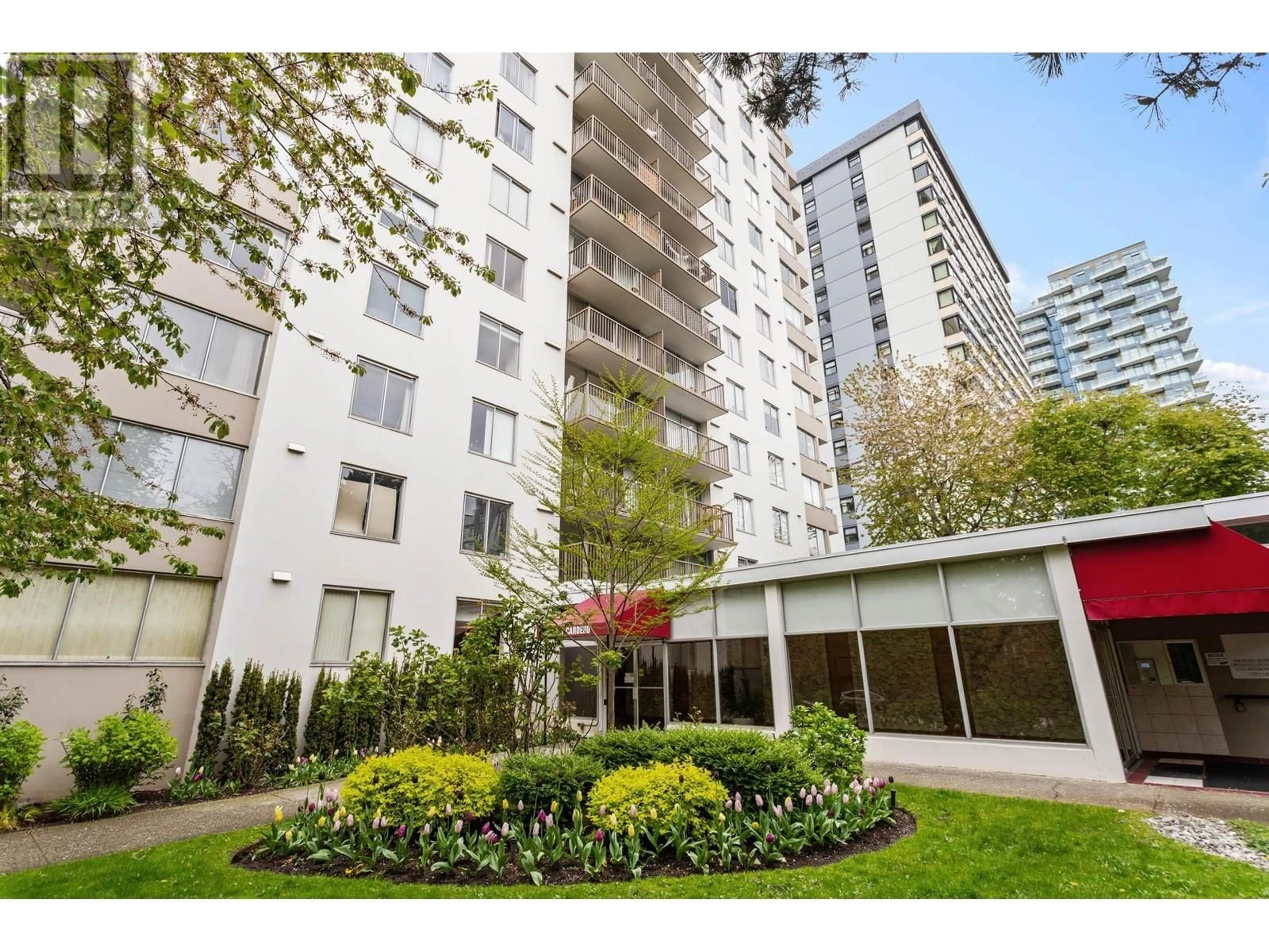 A pic from exterior of the house or condo, the front or back of building for 1004 1251 CARDERO STREET, Vancouver British Columbia V6G2H9