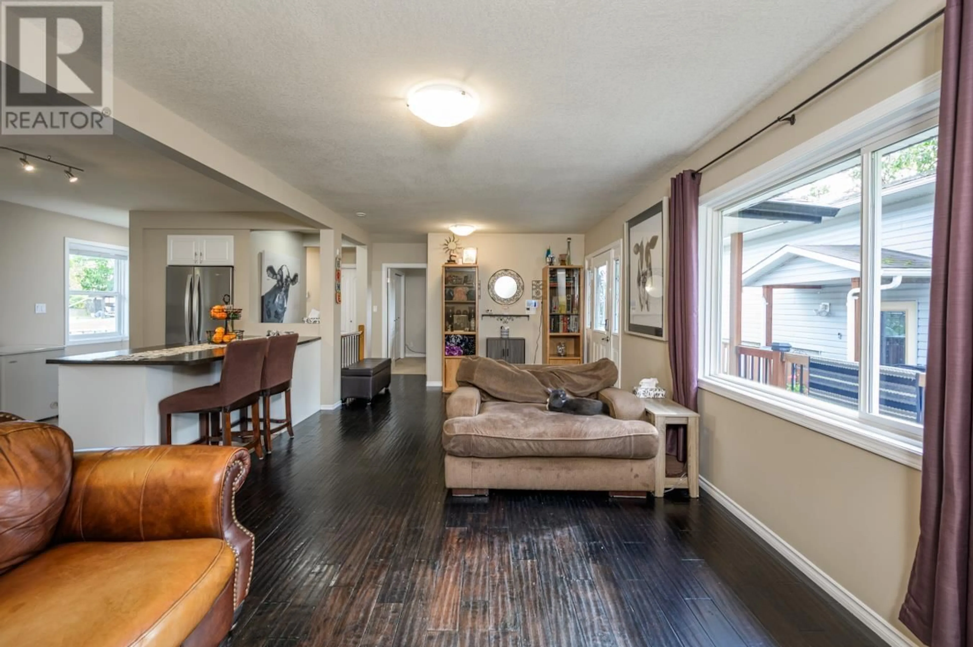 Living room, wood floors for 1869 KENWOOD STREET, Prince George British Columbia V2L1S4