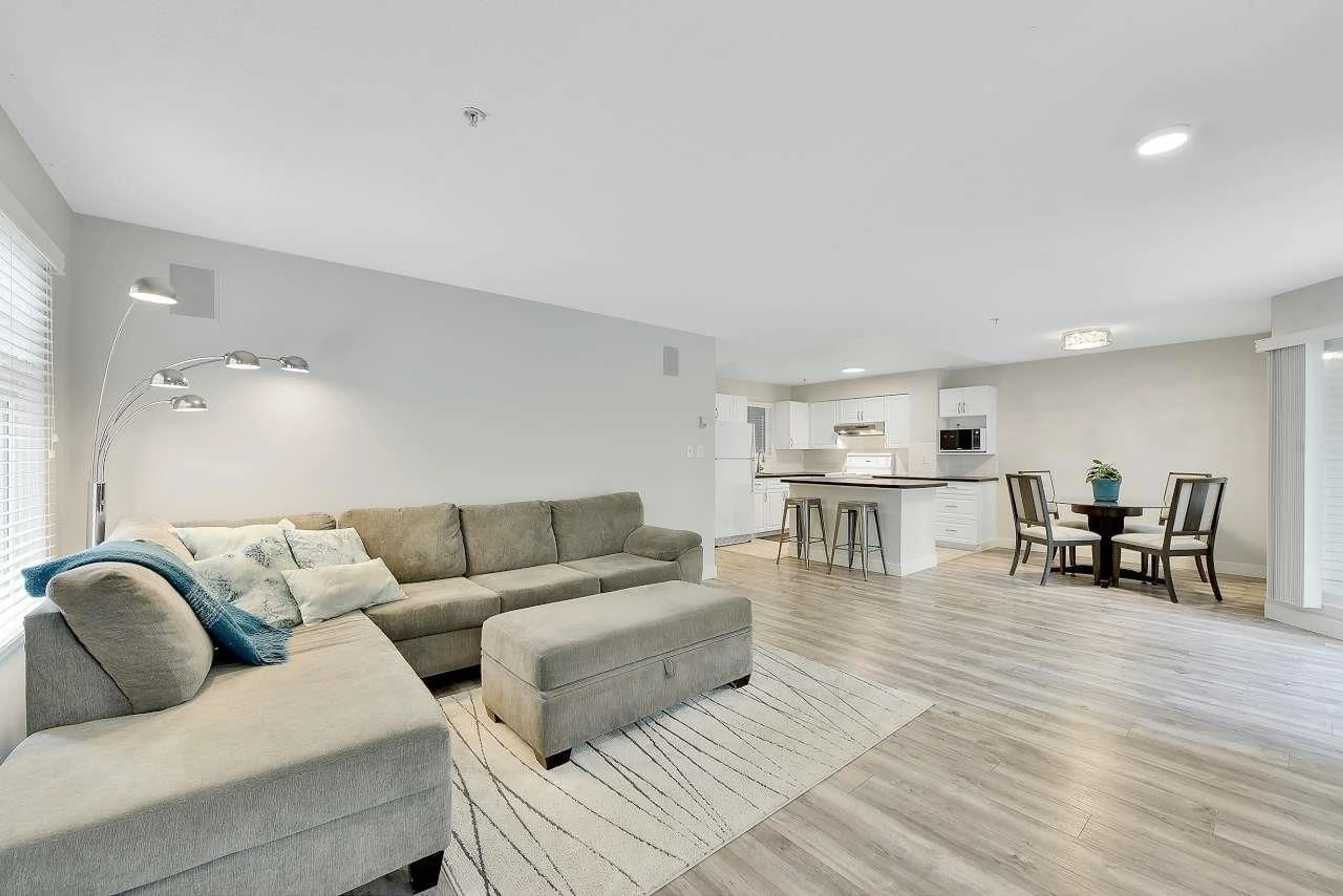 Living room, wood floors for 23 9036 208 STREET, Langley British Columbia V1M3K4