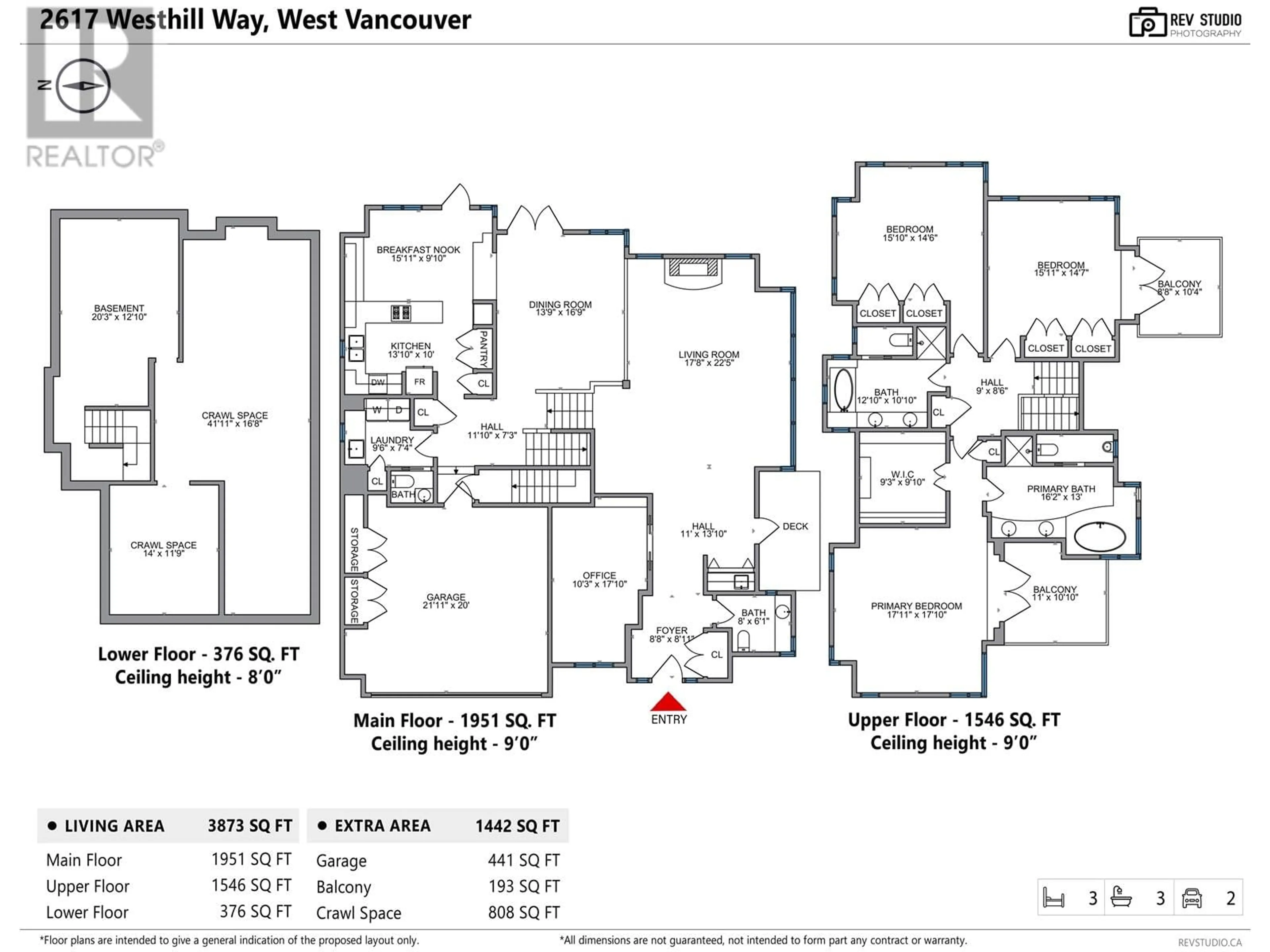 Floor plan for 2617 WESTHILL WAY, West Vancouver British Columbia V7S3G9