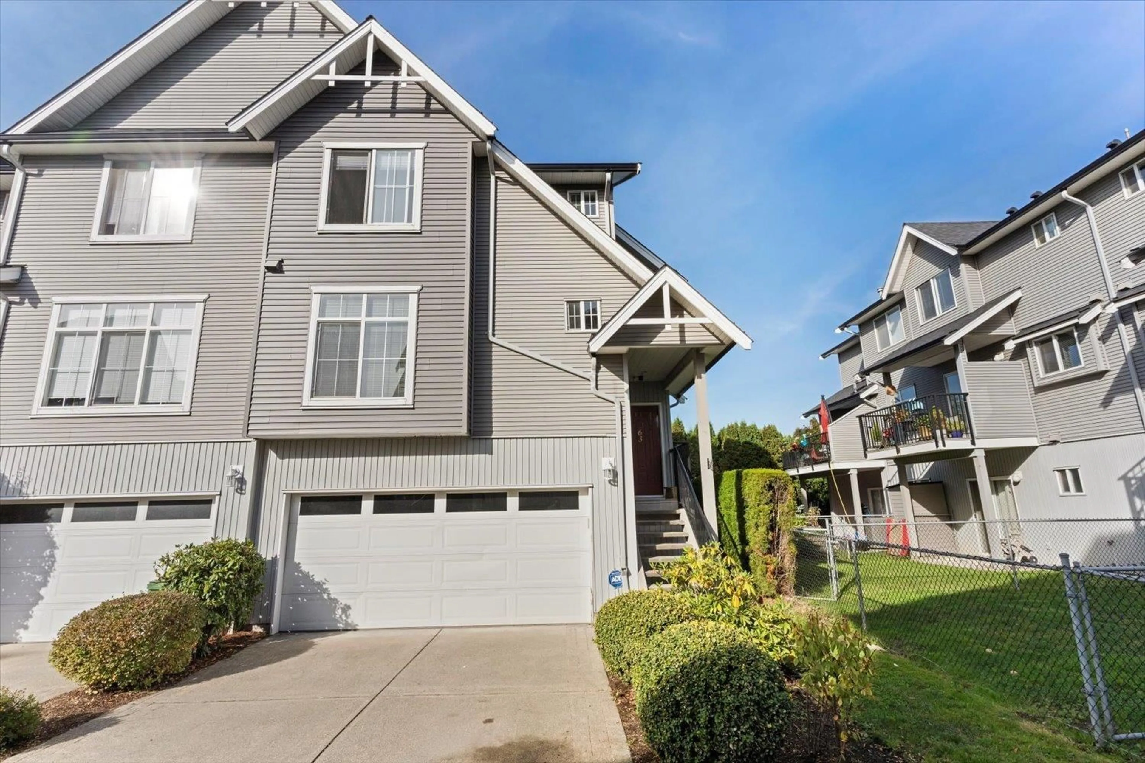 A pic from exterior of the house or condo, the street view for 63 8881 WALTERS STREET, Chilliwack British Columbia V2P8E9