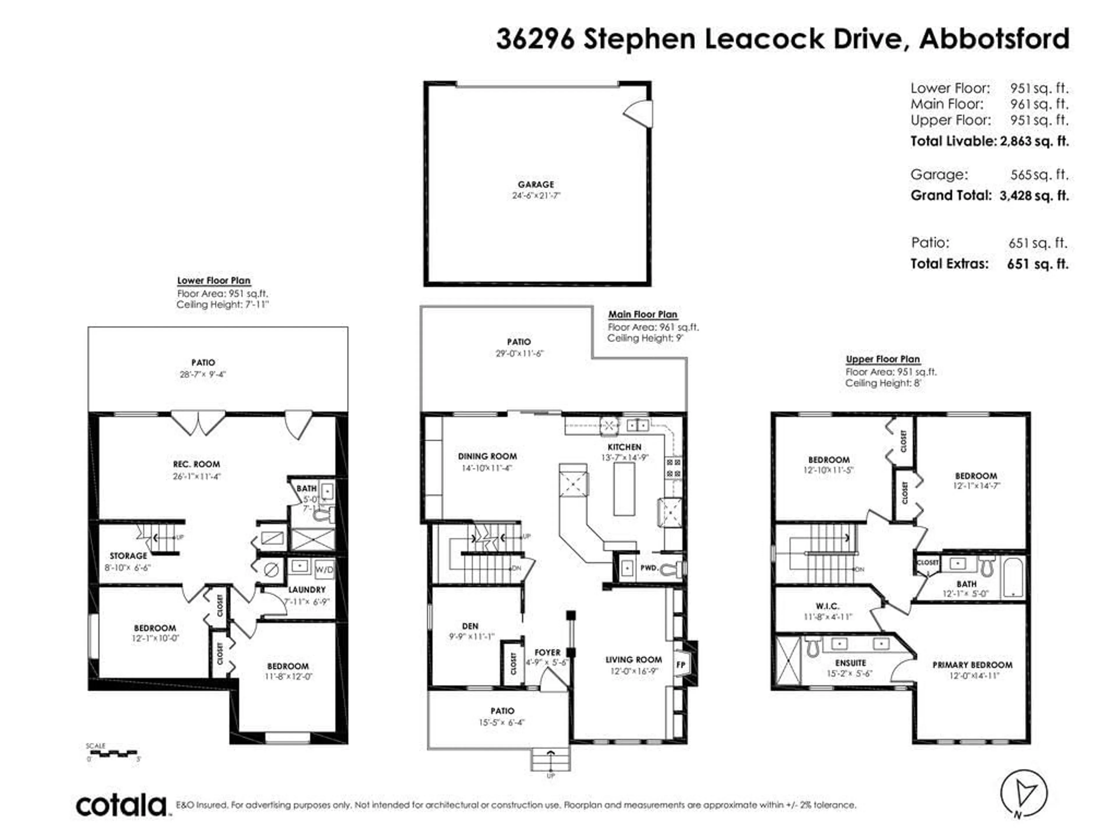 Floor plan for 36296 STEPHEN LEACOCK DRIVE, Abbotsford British Columbia V3G3C4