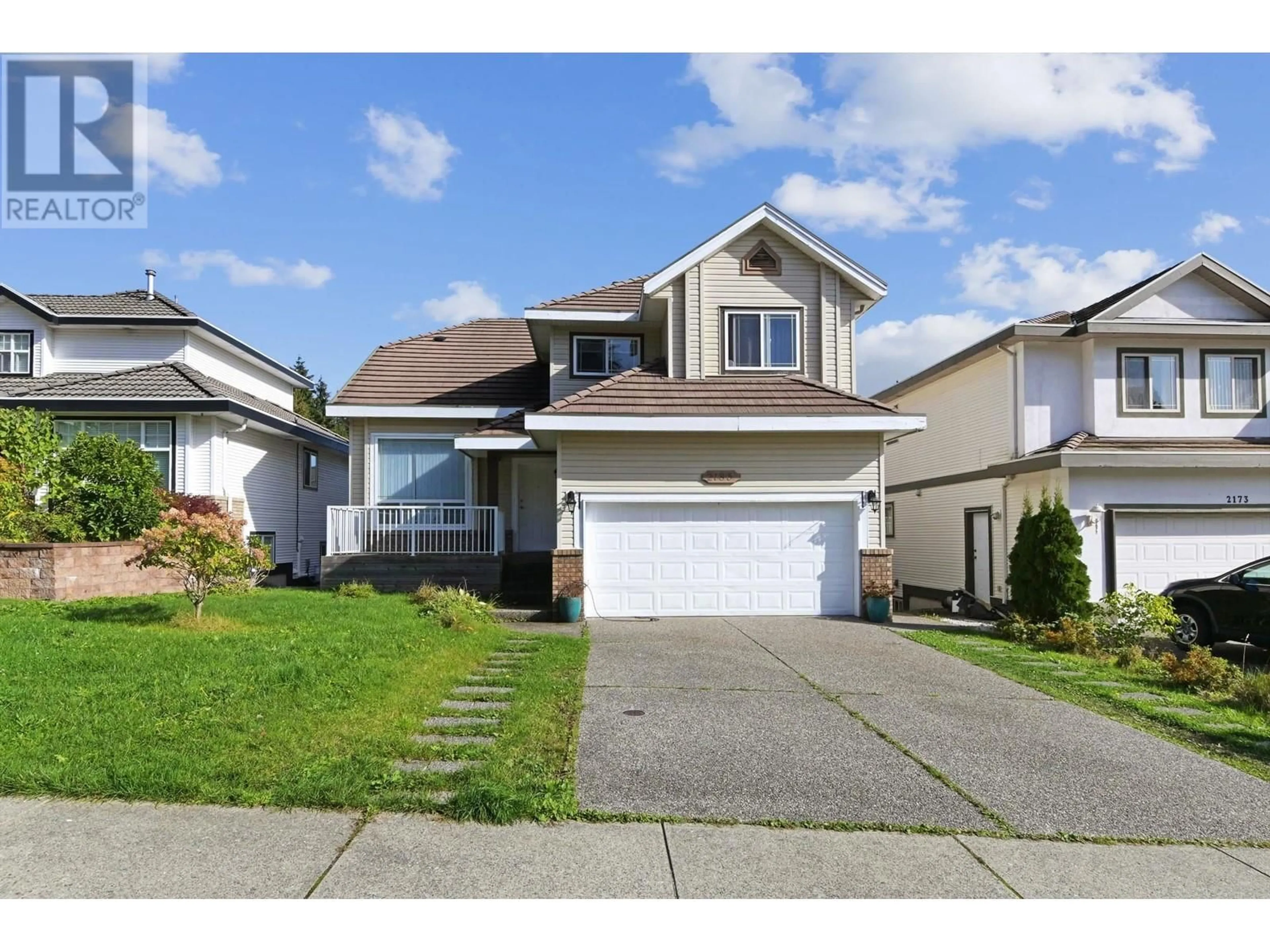 Frontside or backside of a home, the street view for 2185 TURNBERRY LANE, Coquitlam British Columbia V3E3N3