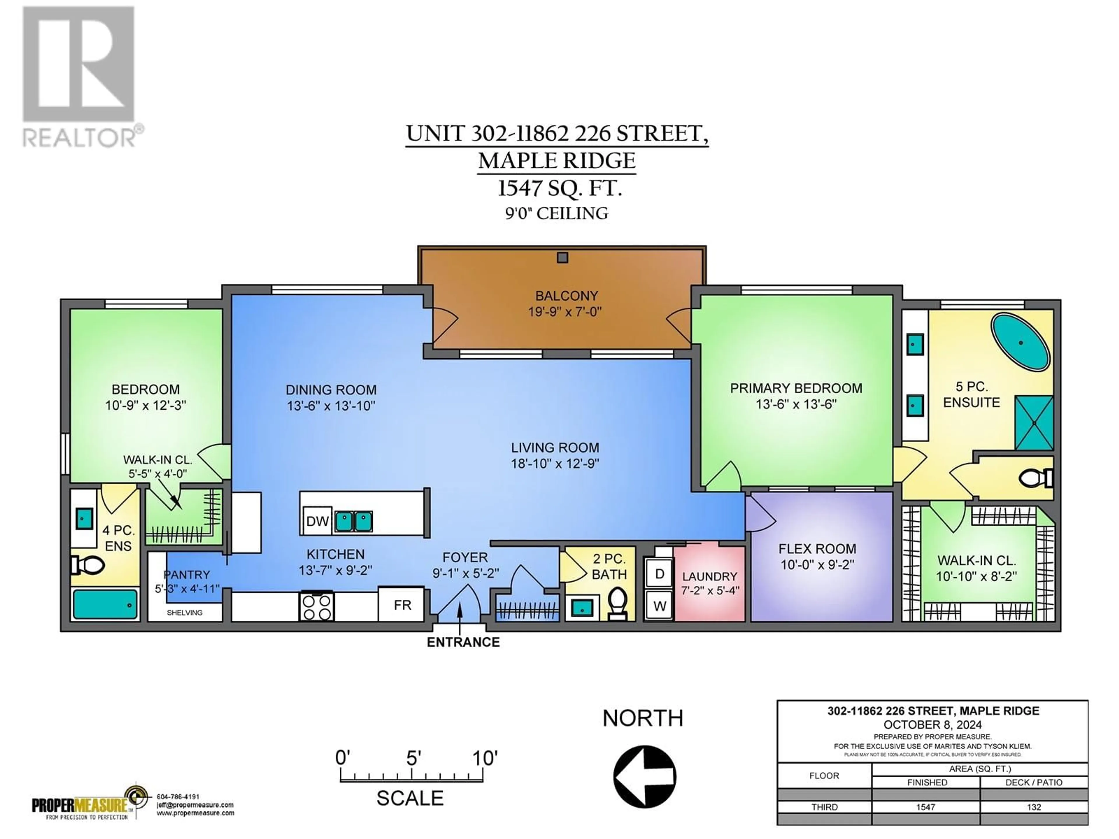 Floor plan for 302 11862 226 STREET, Maple Ridge British Columbia V2X9C8