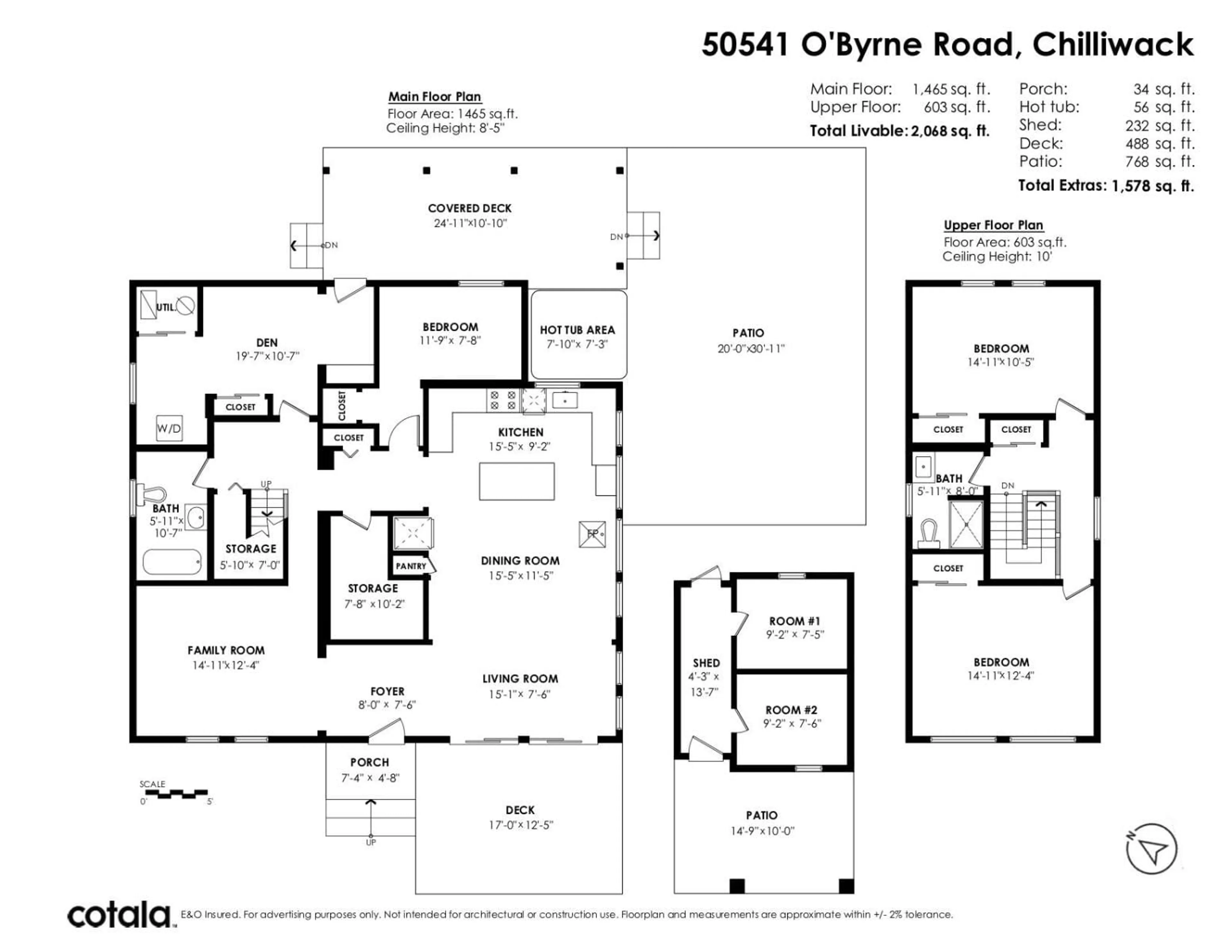 Floor plan for 50541 O'BYRNE ROAD, Chilliwack British Columbia V4Z1B4