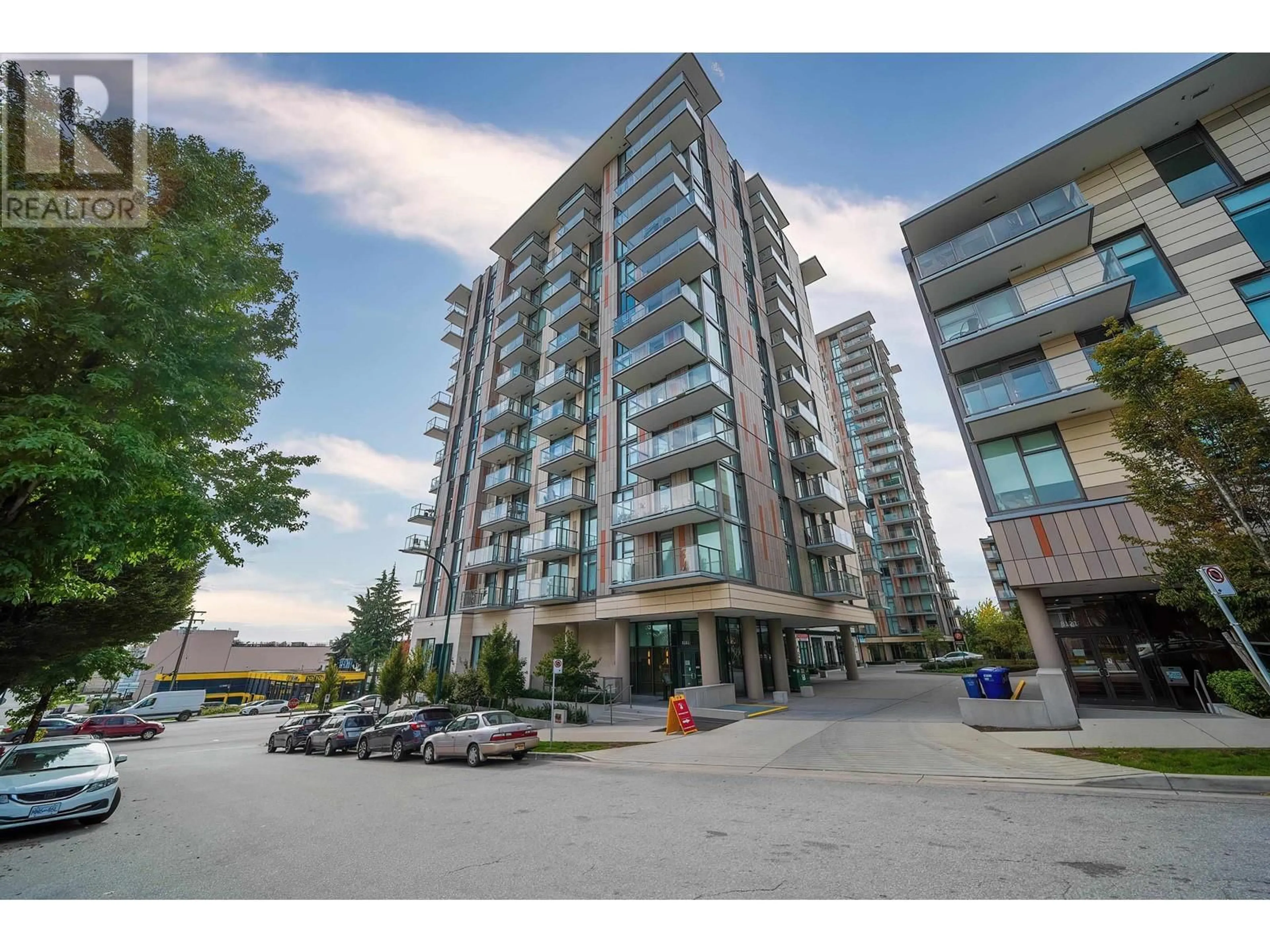 A pic from exterior of the house or condo, the street view for 1207 8181 CHESTER STREET, Vancouver British Columbia V5X0J9