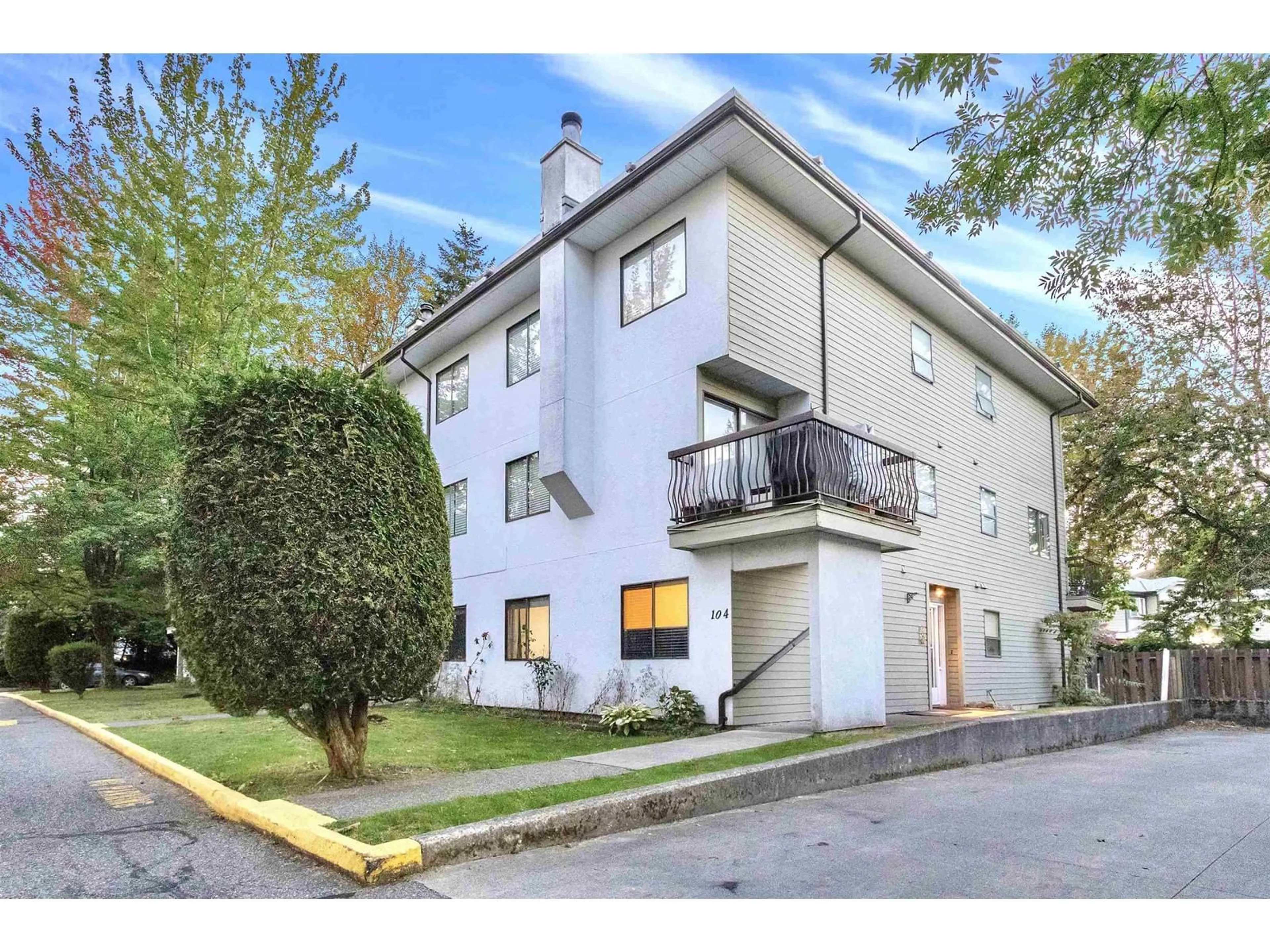 A pic from exterior of the house or condo, the street view for 104 7119 133 ST STREET, Surrey British Columbia V3W7Z6