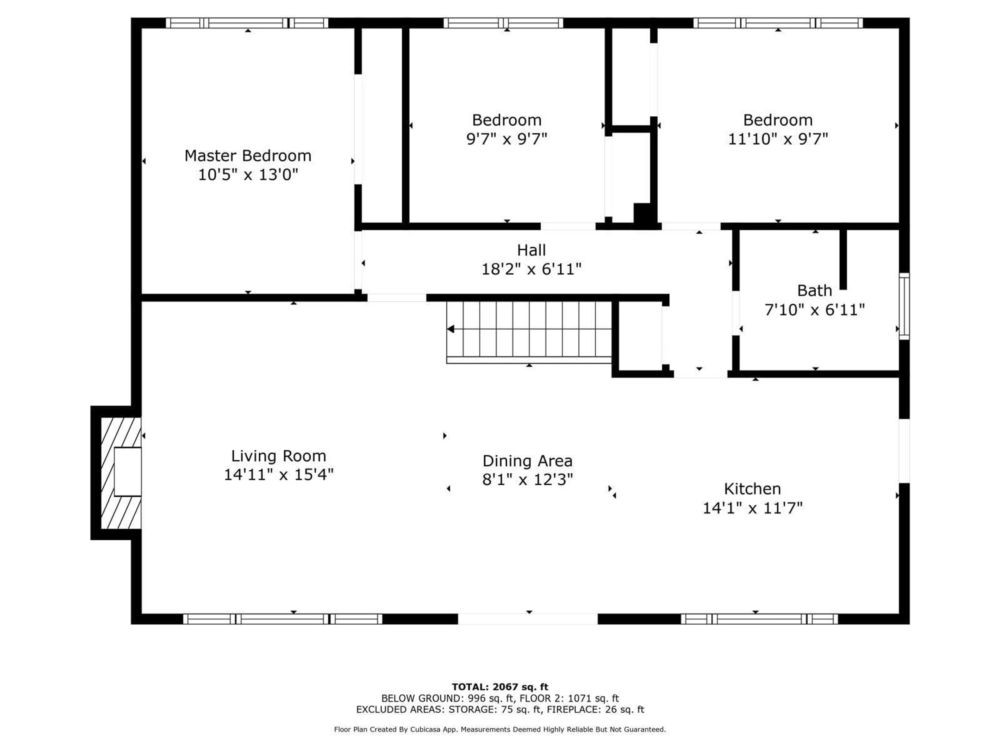 Floor plan for 9630 REGENT PLACE, Surrey British Columbia V3V2S3