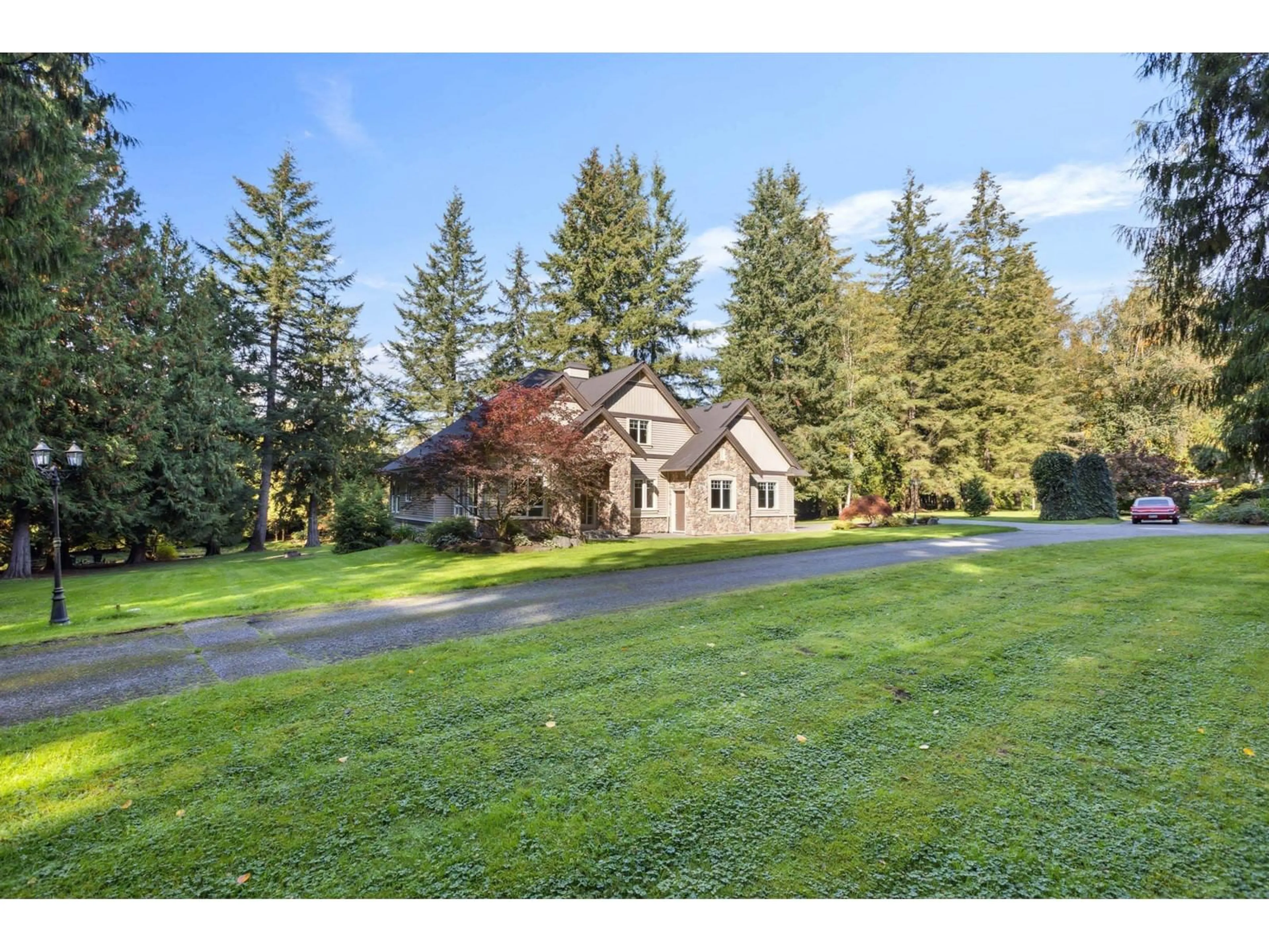 Frontside or backside of a home, the fenced backyard for 23327 32 AVENUE, Langley British Columbia V2Z2J1