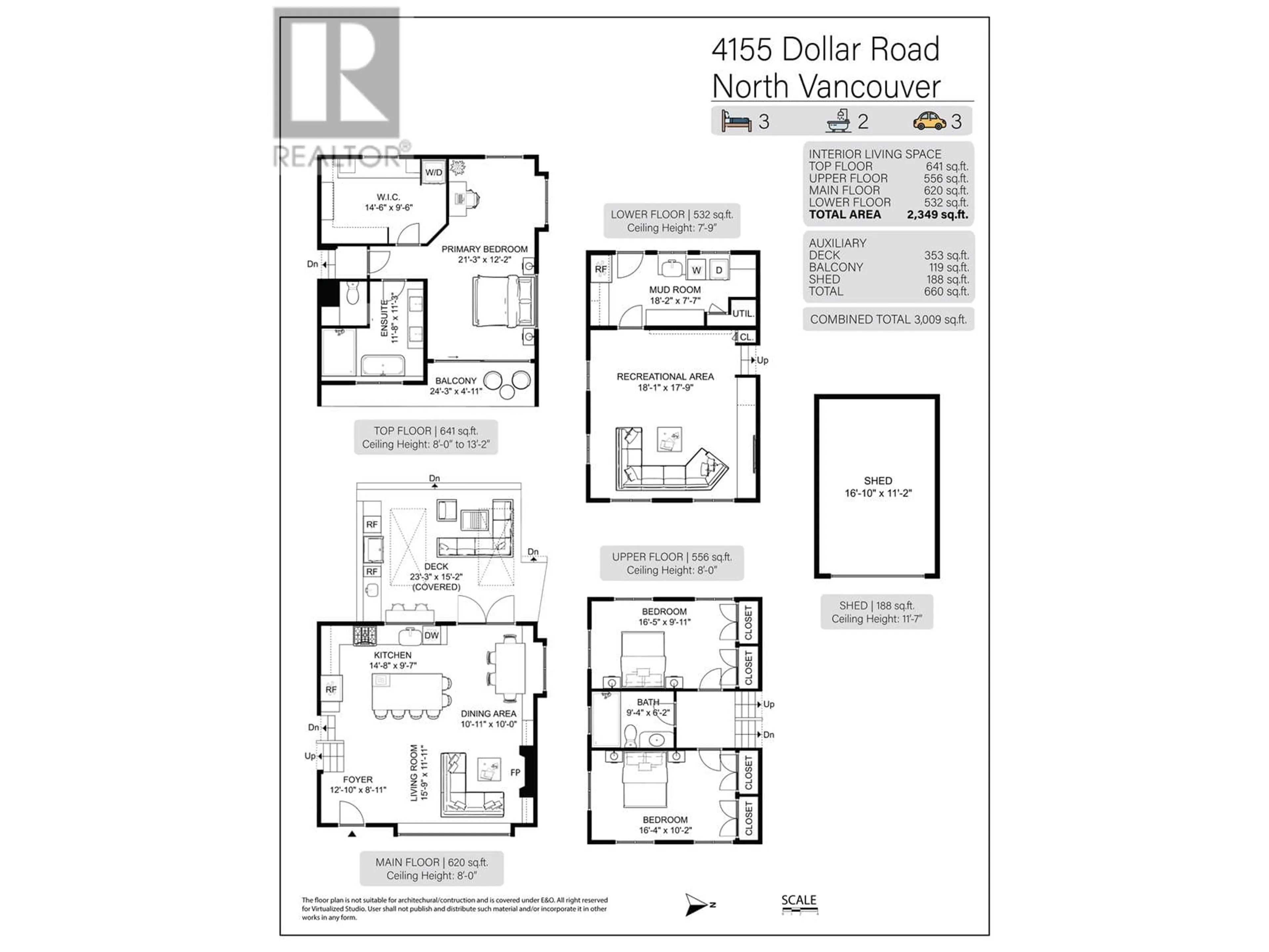 Floor plan for 4155 DOLLAR ROAD, North Vancouver British Columbia V7G1A7