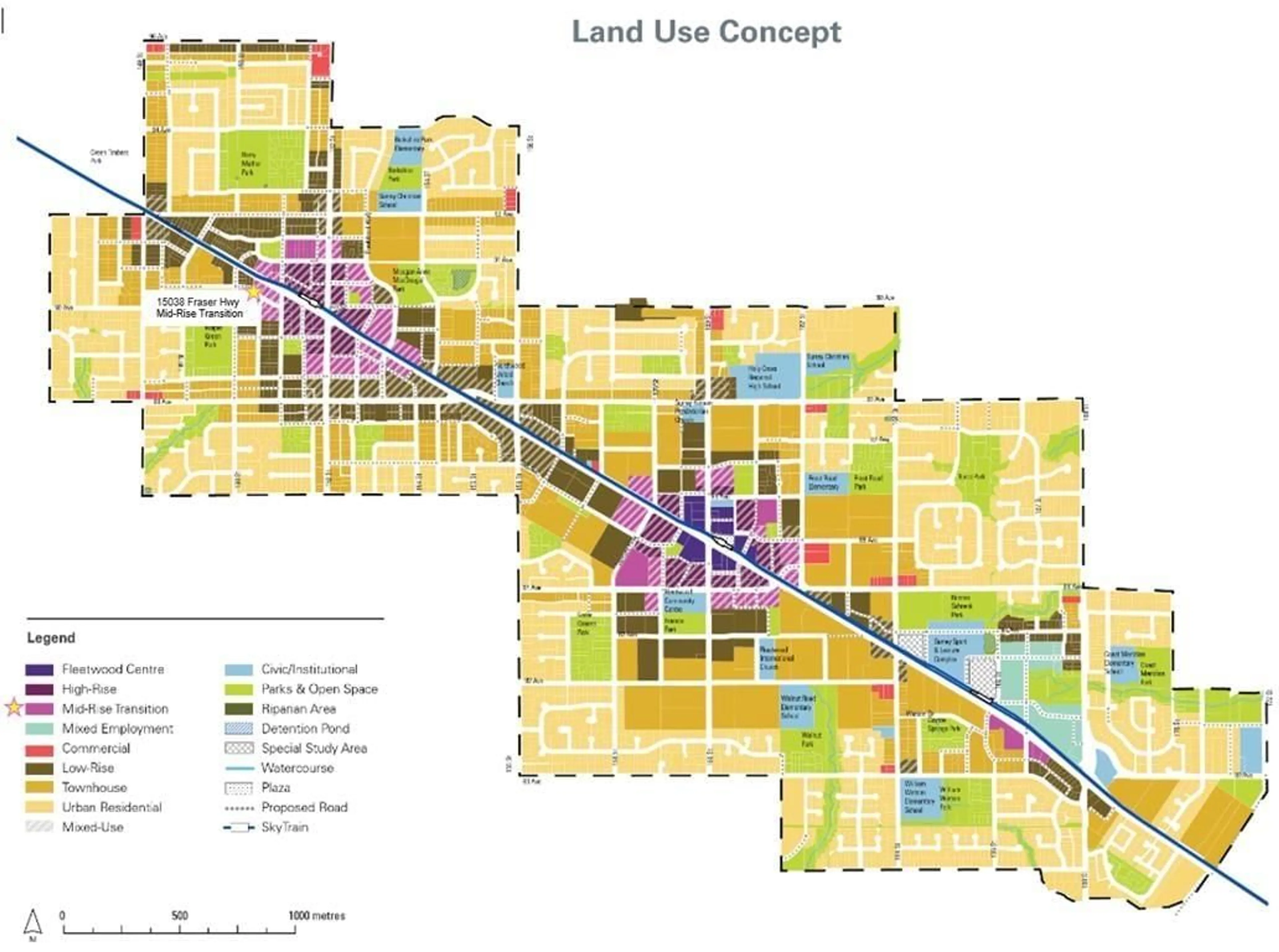 Picture of a map for 15038 FRASER HIGHWAY, Surrey British Columbia V3R0X8