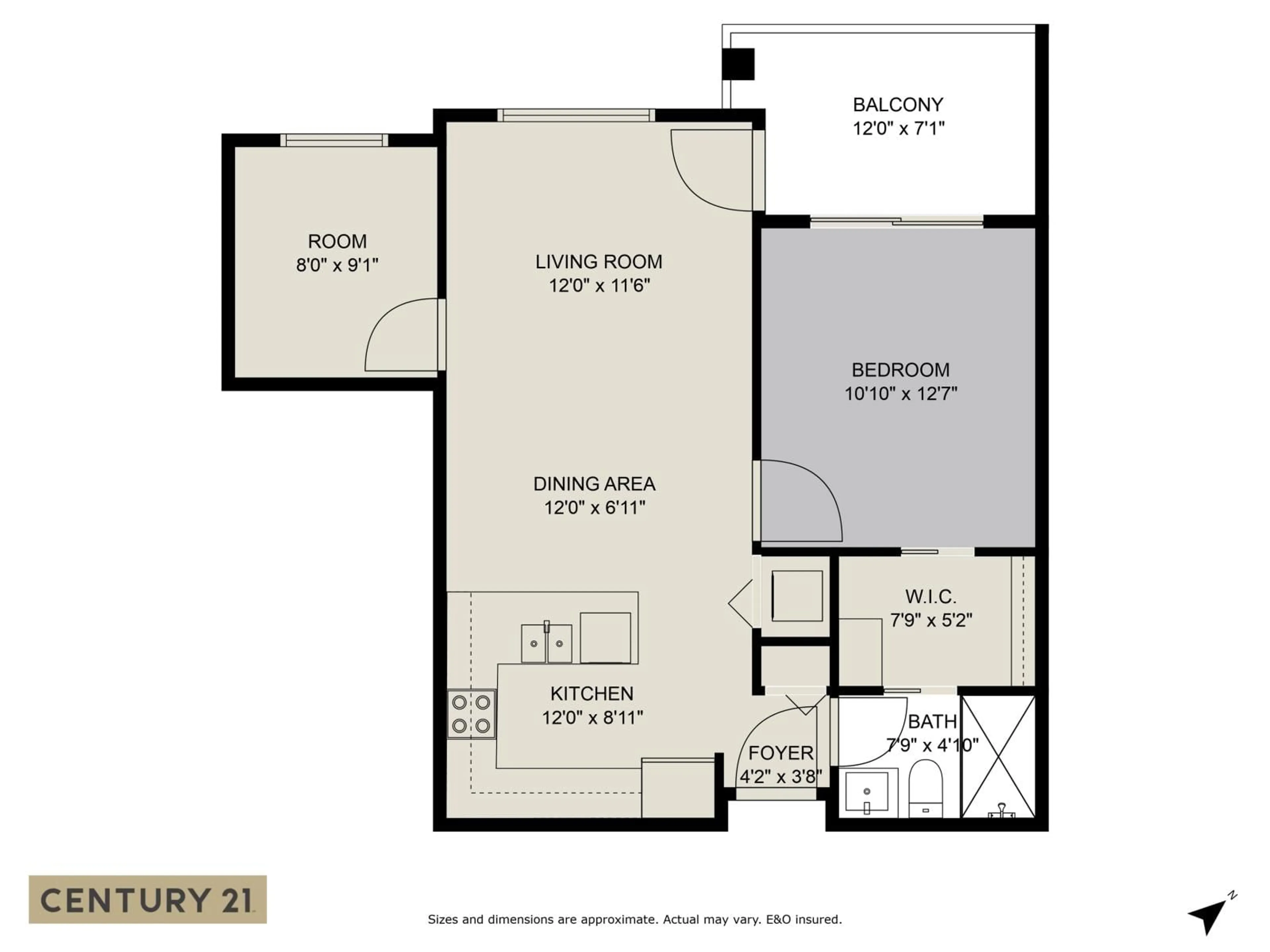 Floor plan for 309 45561 YALE ROAD, Chilliwack British Columbia V2P0A8