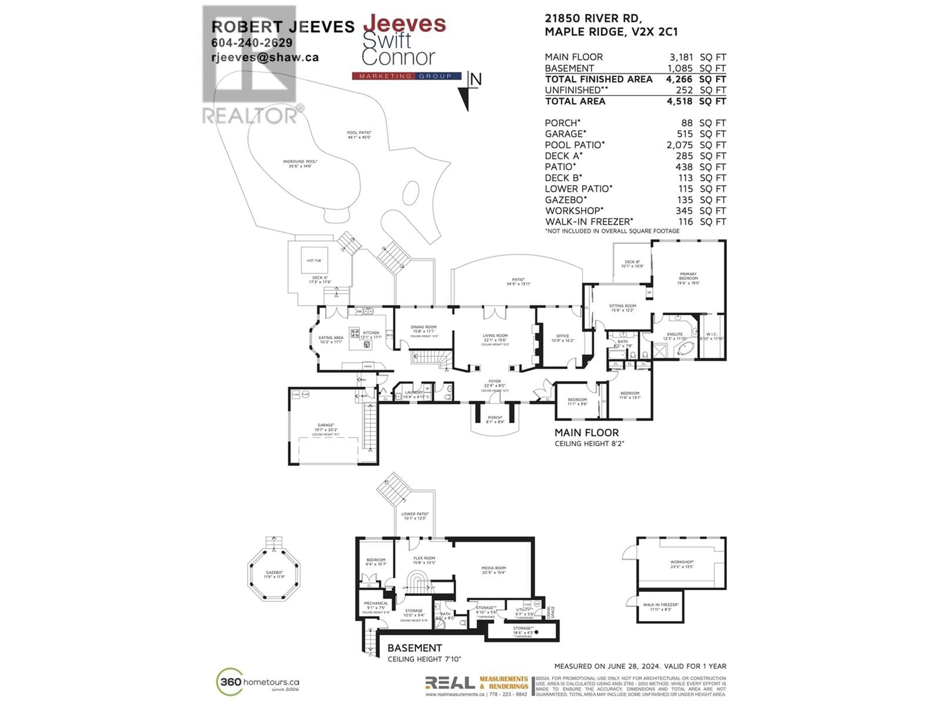 Floor plan for 21850 RIVER ROAD, Maple Ridge British Columbia V2X2C1