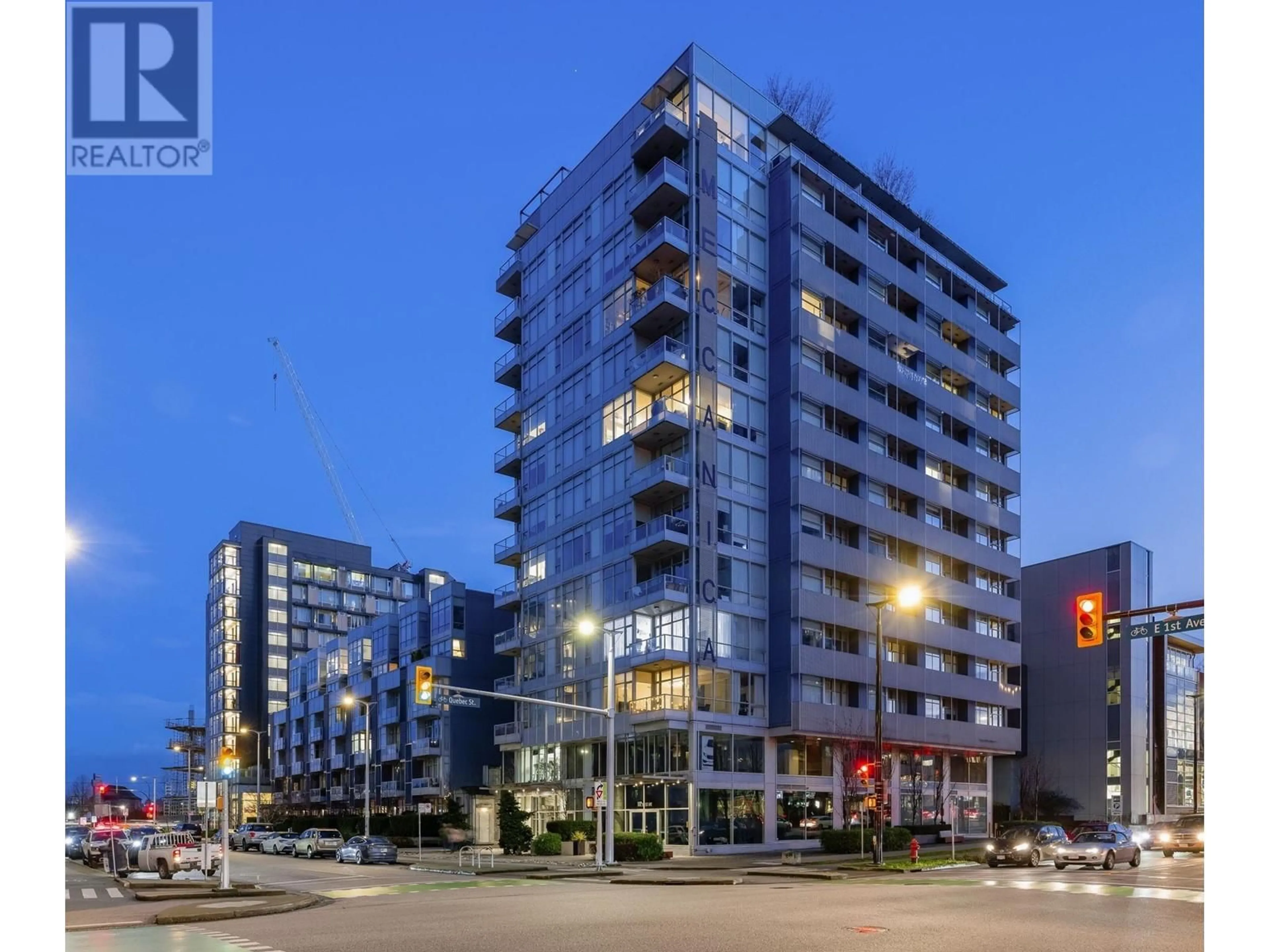 A pic from exterior of the house or condo, the front or back of building for 1601 108 E 1ST AVENUE, Vancouver British Columbia V5T0E4