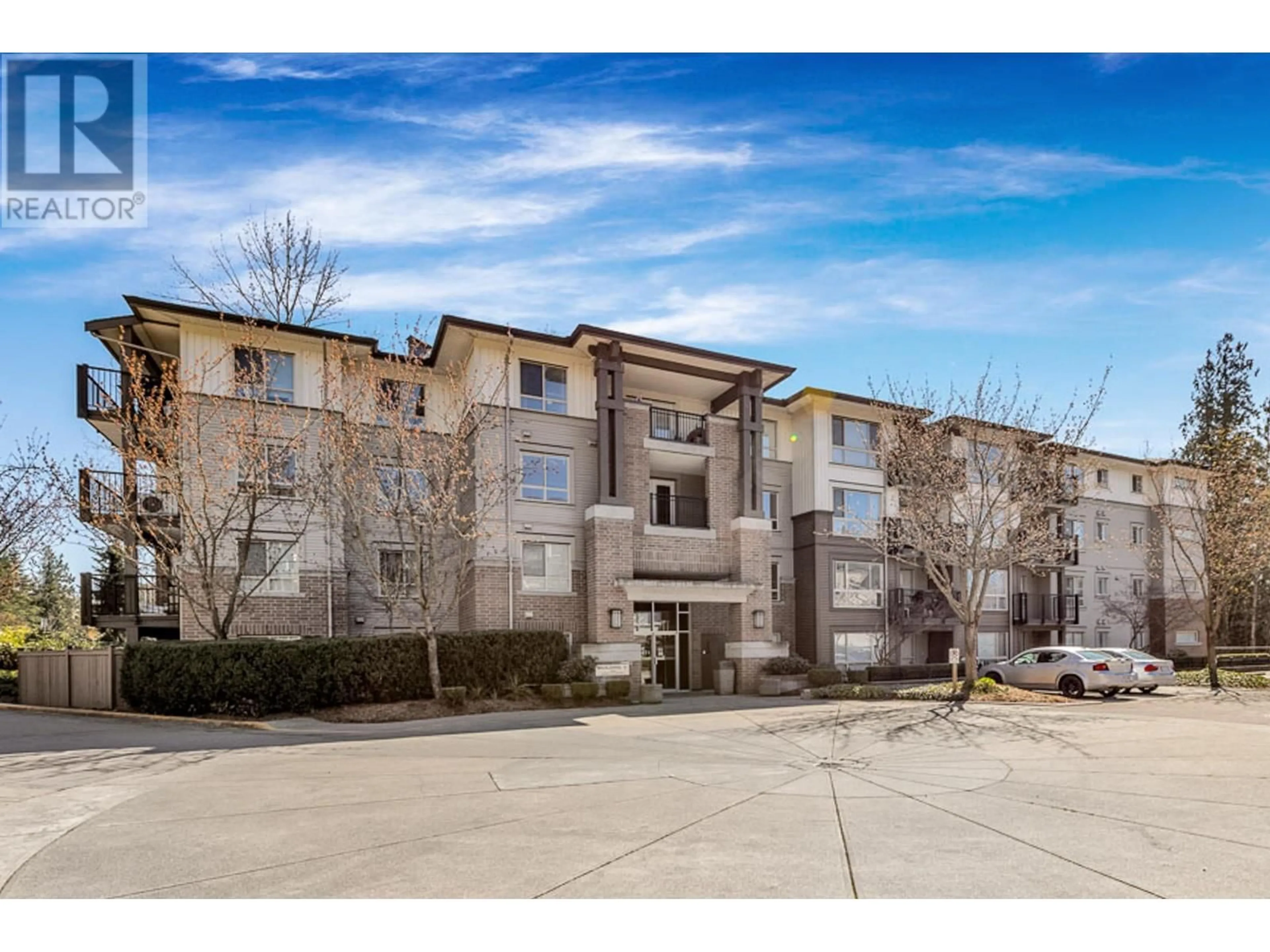 A pic from exterior of the house or condo, the front or back of building for 106 11667 HANEY BYPASS, Maple Ridge British Columbia V2X8W9