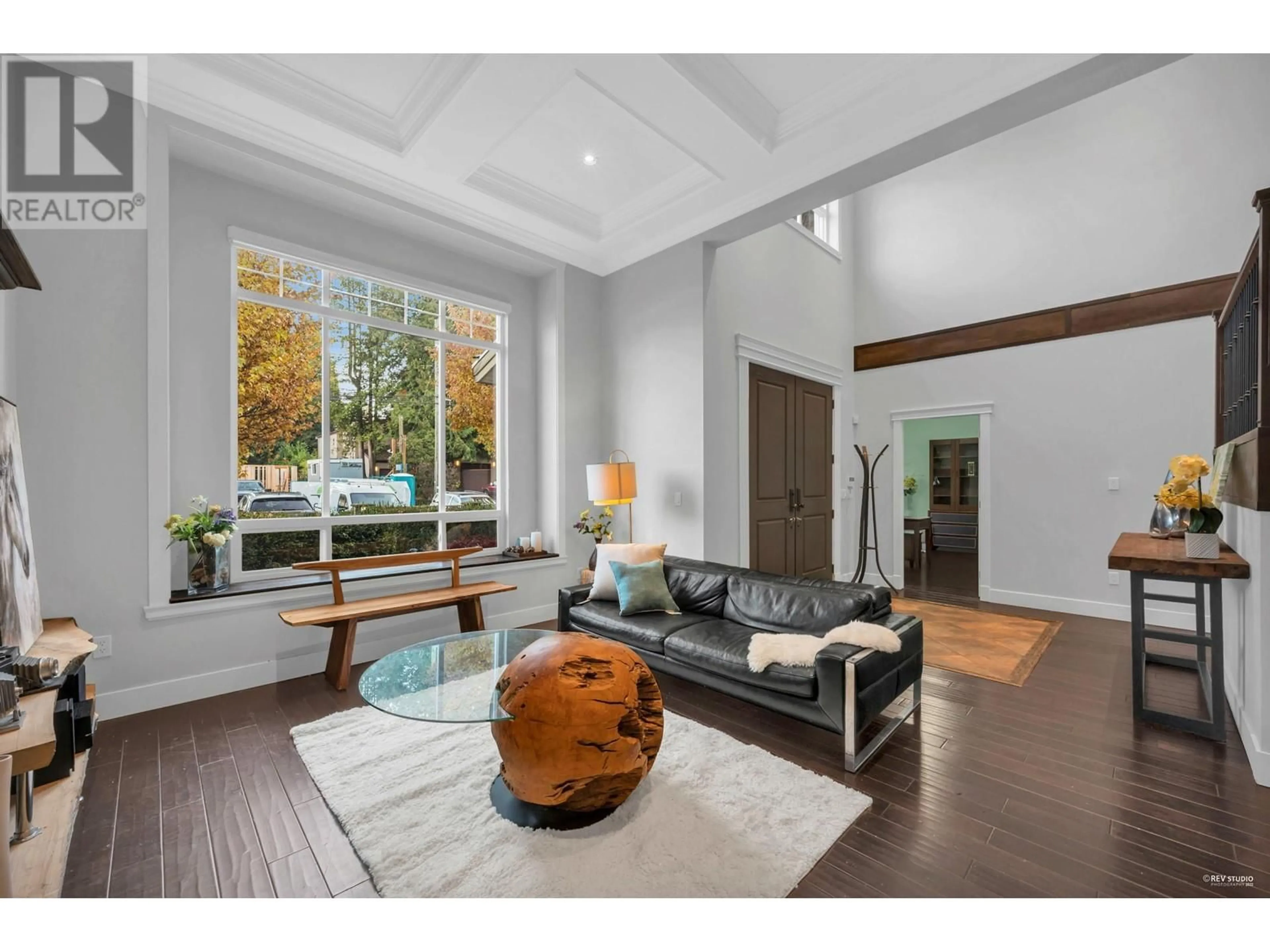 Living room, wood floors for 7865 ROSEWOOD STREET, Burnaby British Columbia V5E2H2