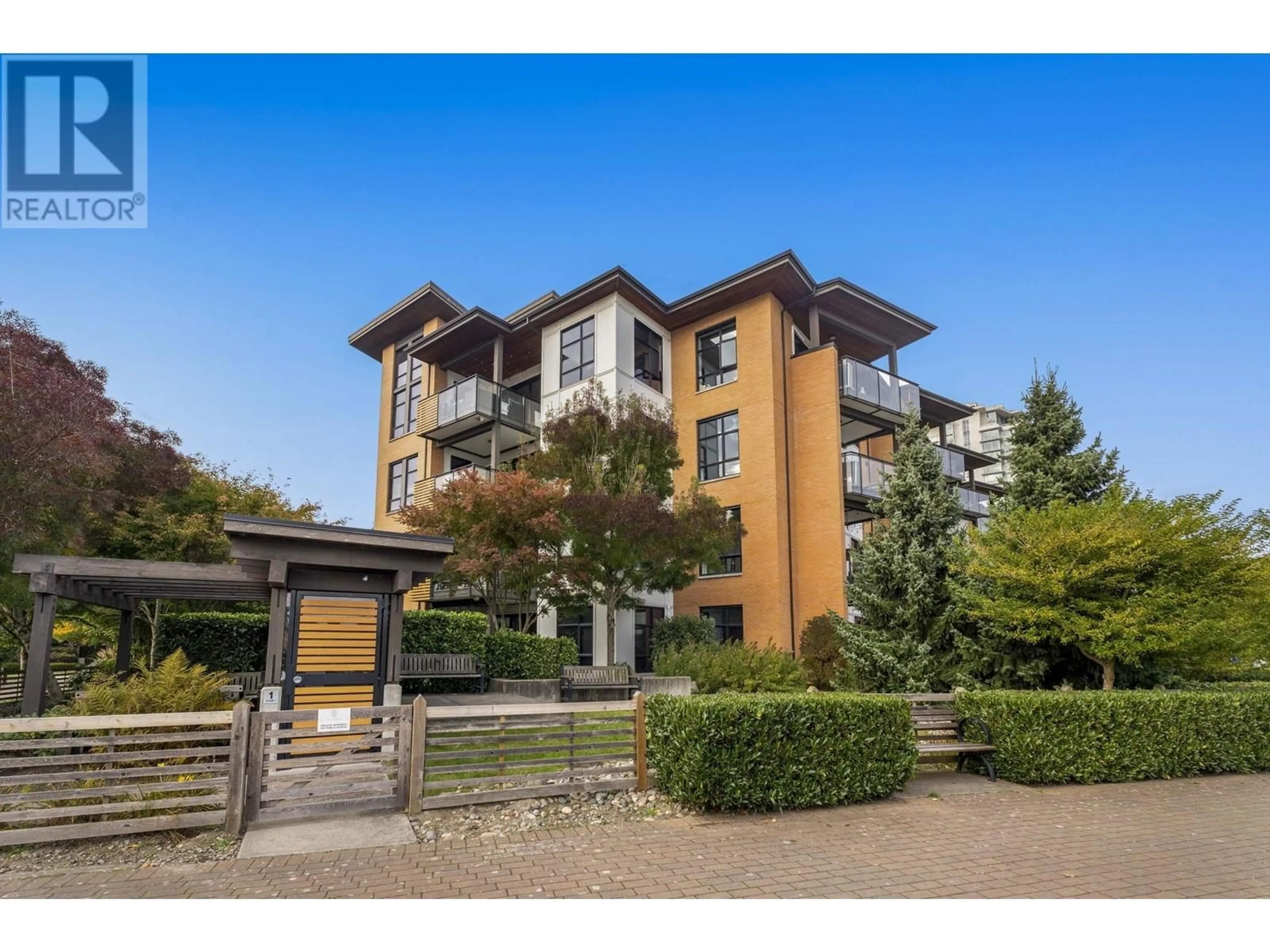 A pic from exterior of the house or condo, the front or back of building for 302 220 SALTER STREET, New Westminster British Columbia V3M0H4