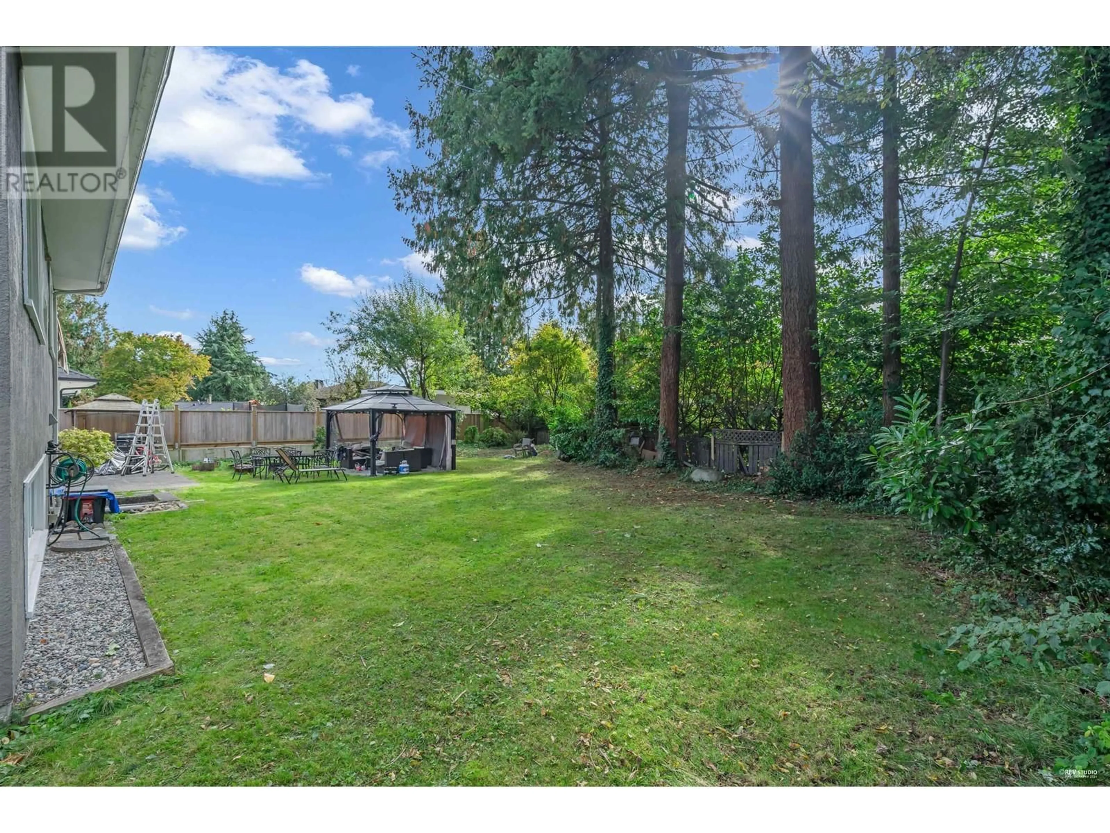 Patio, the fenced backyard for 1075 RUTHINA AVENUE, North Vancouver British Columbia V7R2E7