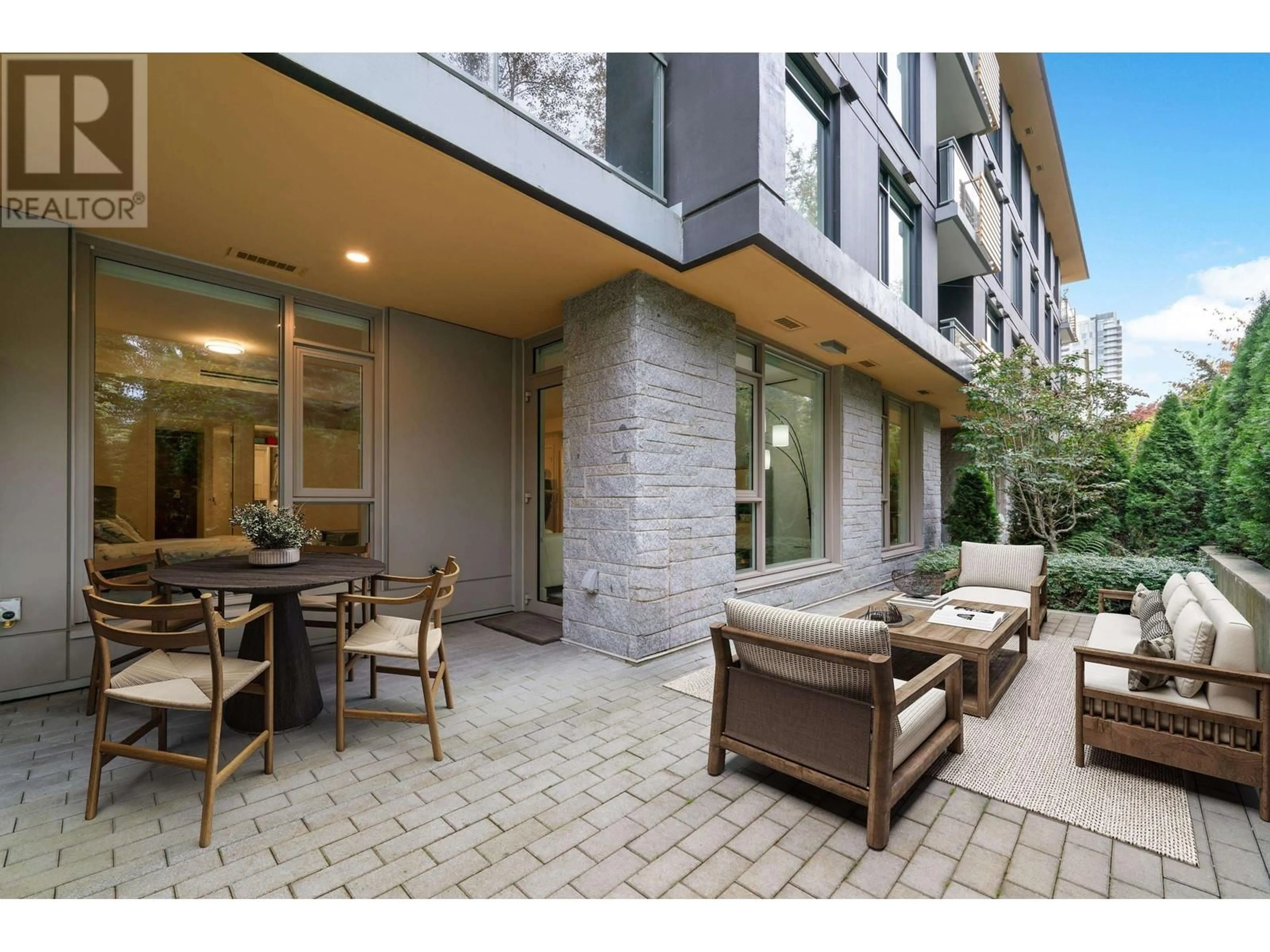 Patio for 103 7428 ALBERTA STREET, Vancouver British Columbia V5X0J5