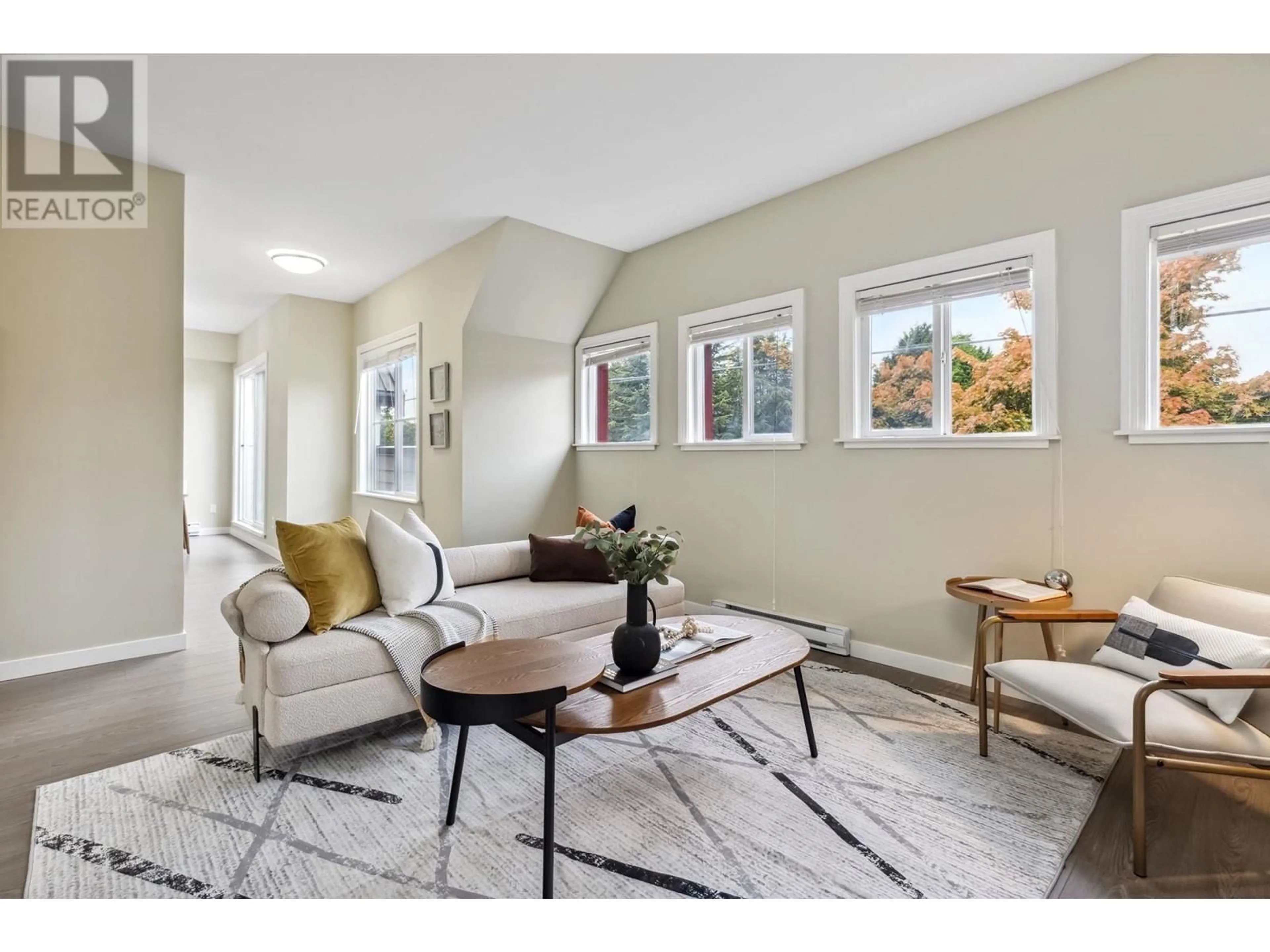 Living room, wood floors for 201 7288 NO. 3 ROAD, Richmond British Columbia V6Y3Y1