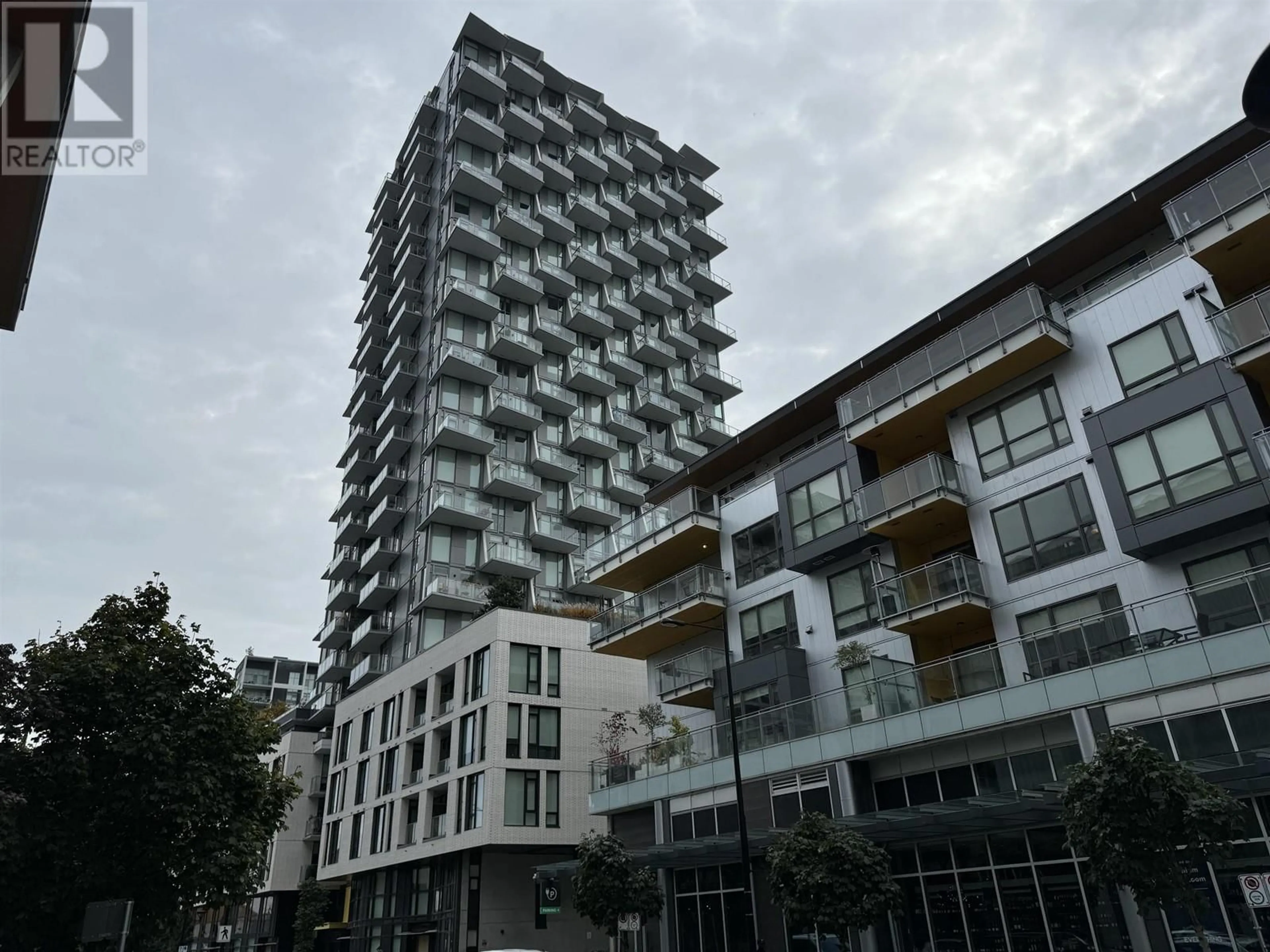 A pic from exterior of the house or condo, the front or back of building for 804 3538 SAWMILL CRESCENT, Vancouver British Columbia V5S0J8