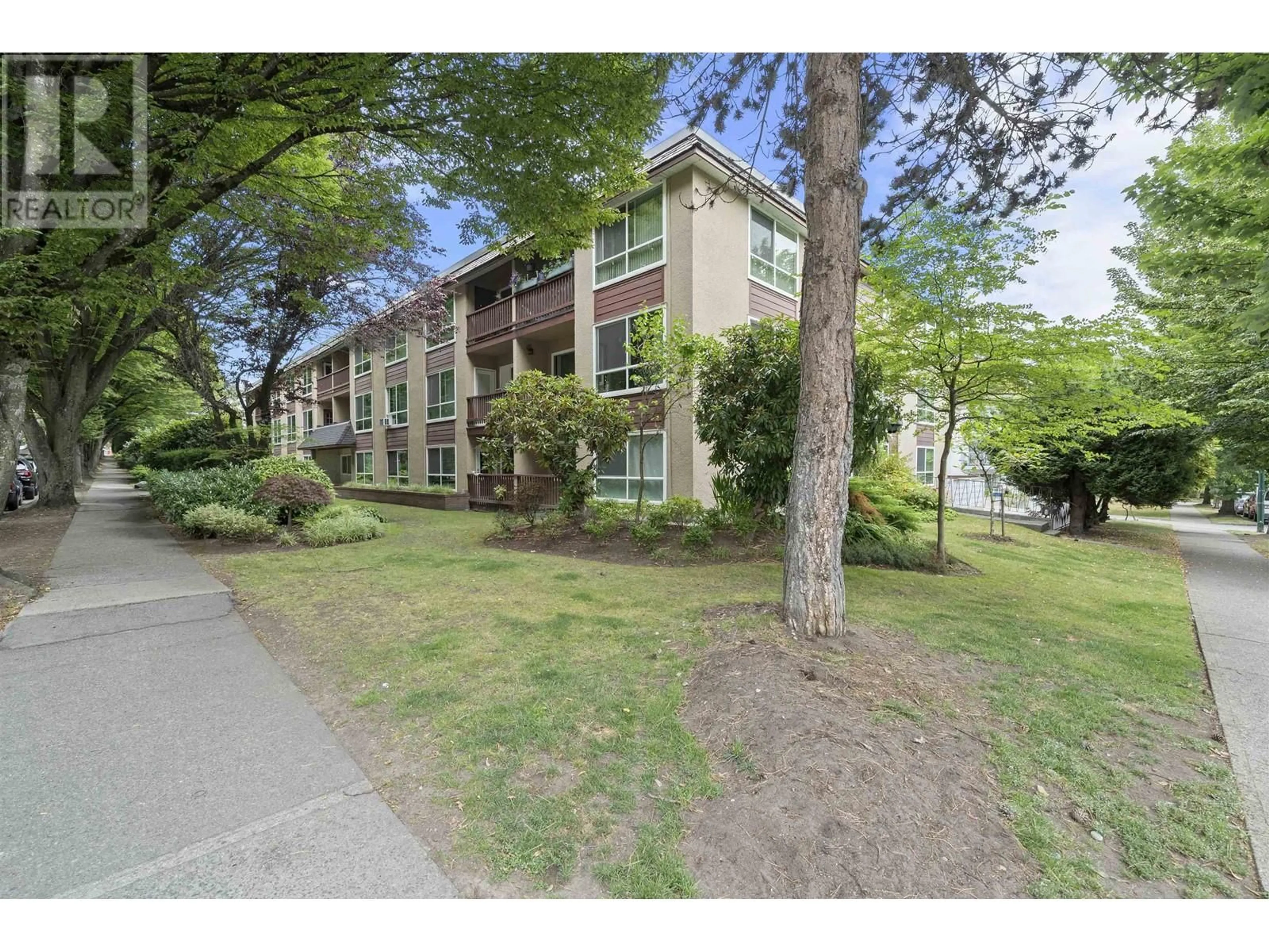 A pic from exterior of the house or condo, the street view for 202 8680 FREMLIN STREET, Vancouver British Columbia V6P3X3