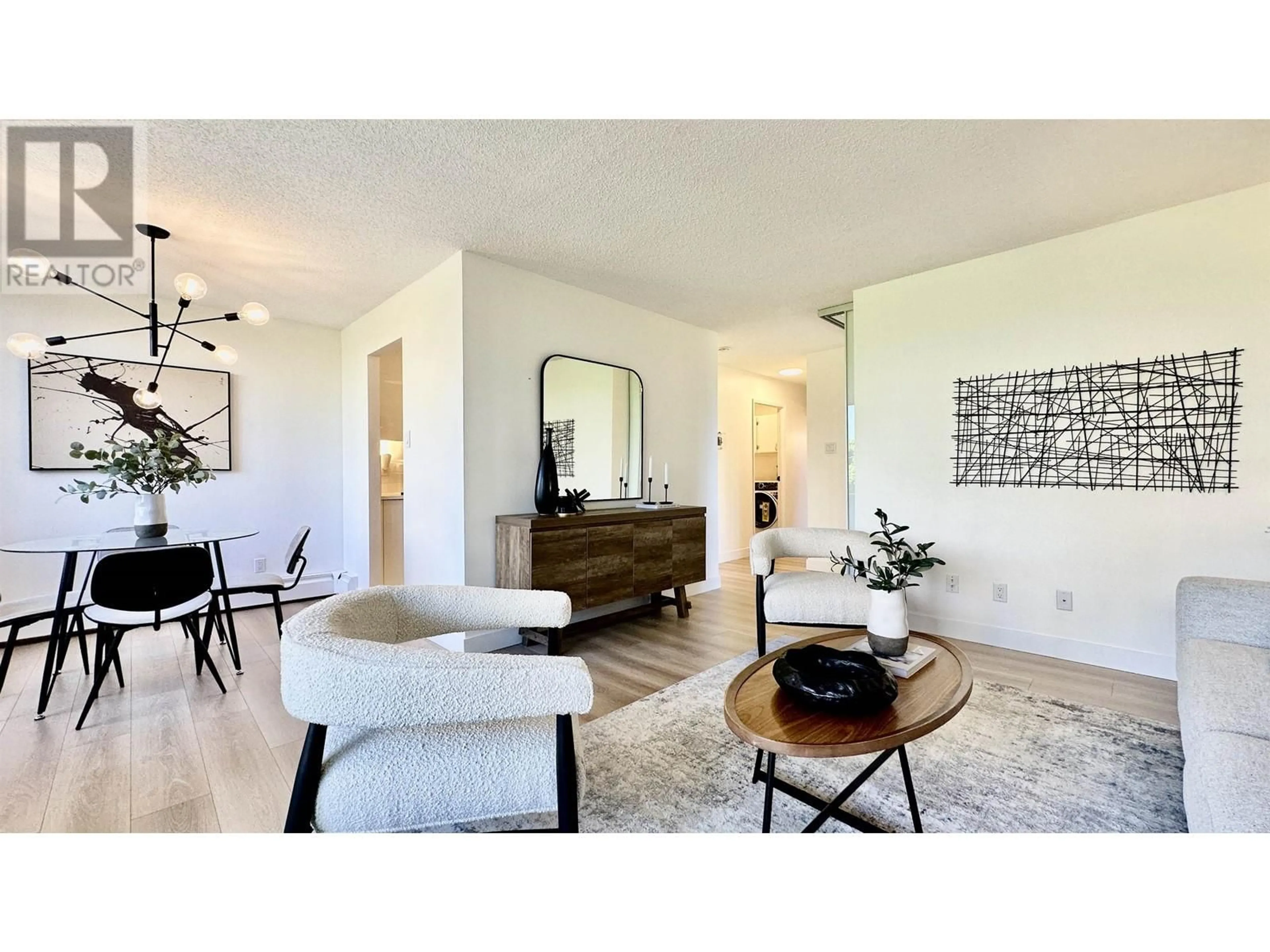 Living room, wood floors for 604 4200 MAYBERRY STREET, Burnaby British Columbia V5H4A7