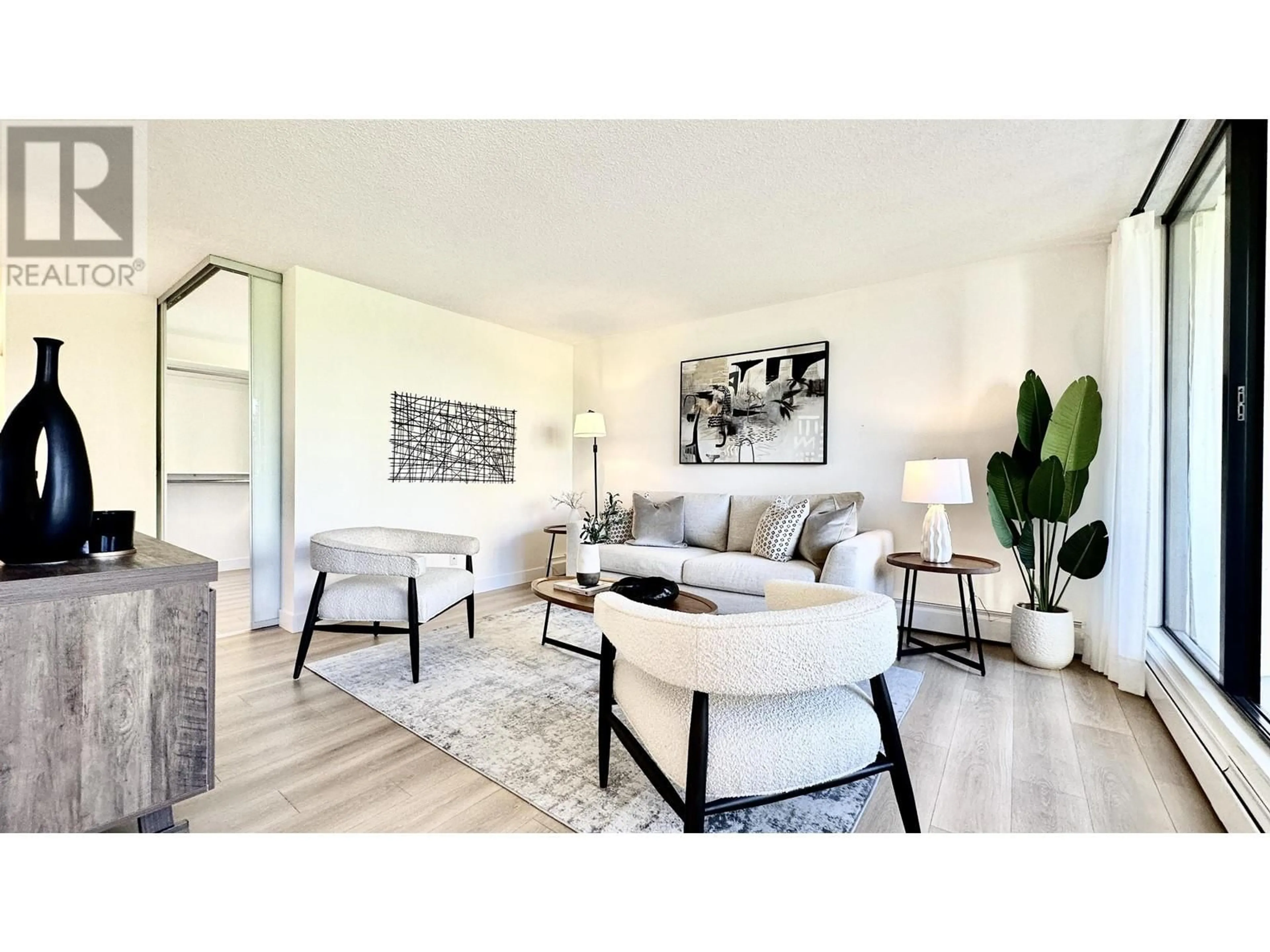 Living room, wood floors for 604 4200 MAYBERRY STREET, Burnaby British Columbia V5H4A7