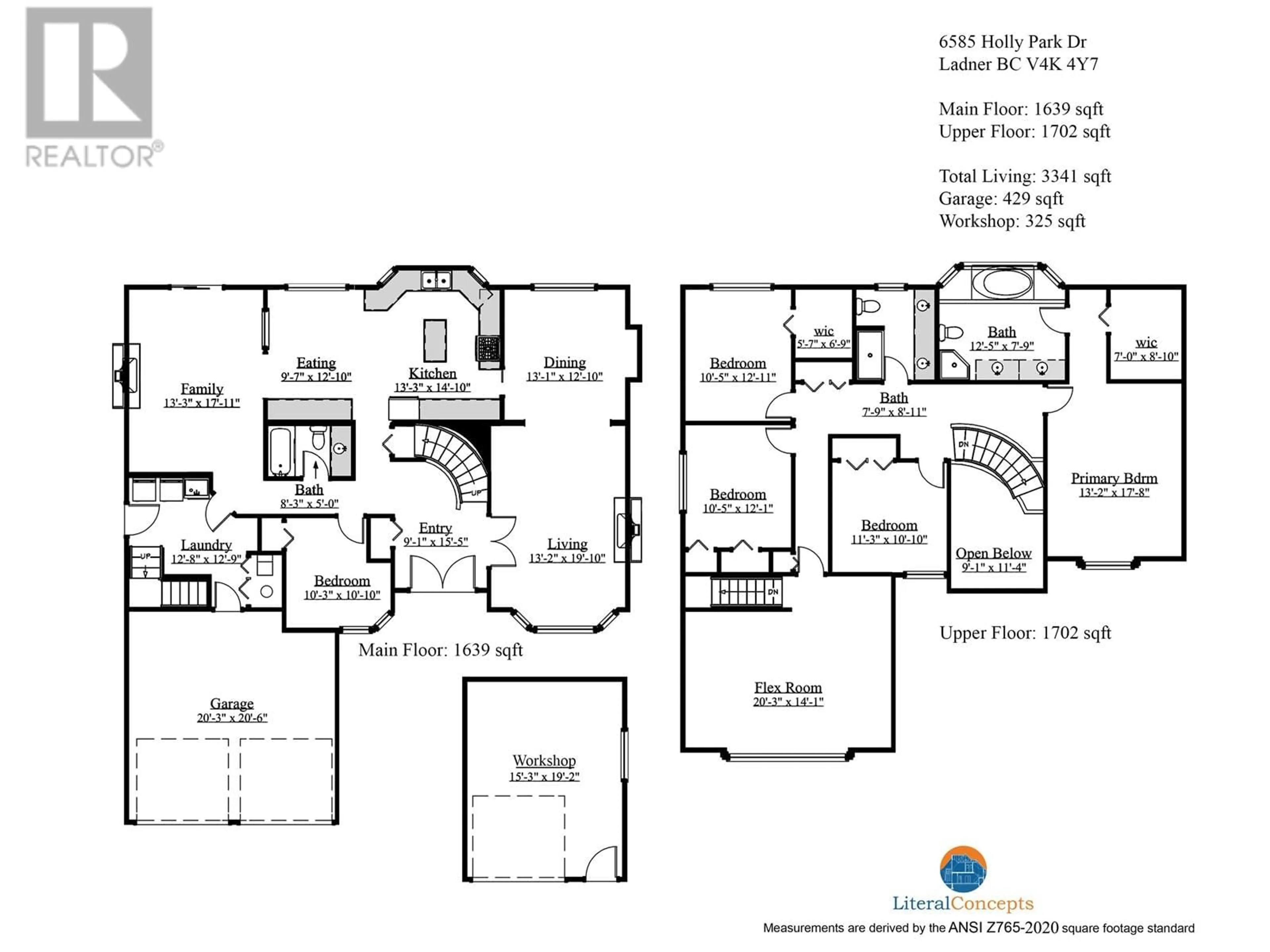 Floor plan for 6585 HOLLY PARK DRIVE, Delta British Columbia V4K4Y7