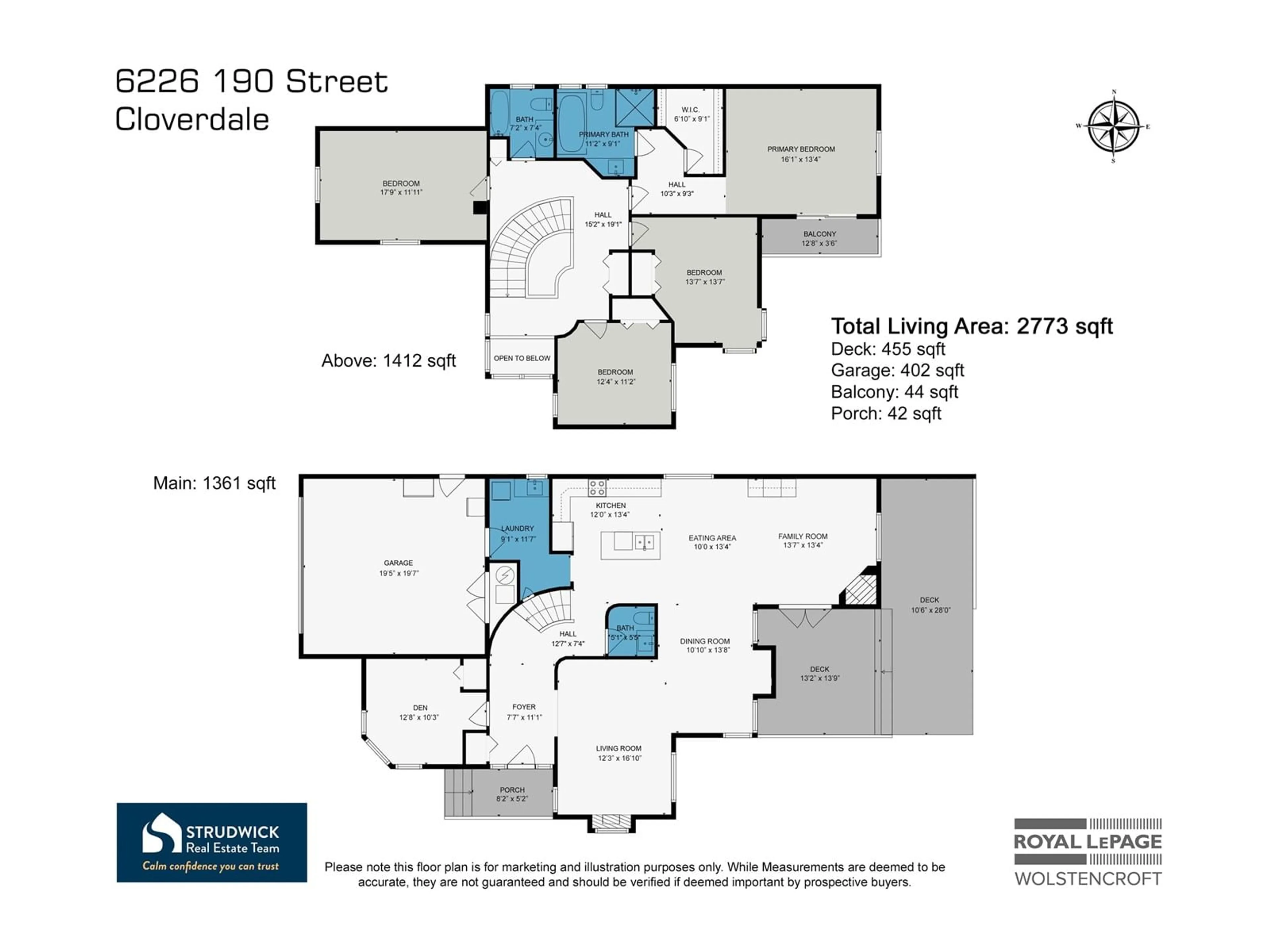 Floor plan for 6226 190 STREET, Surrey British Columbia V3S8S4