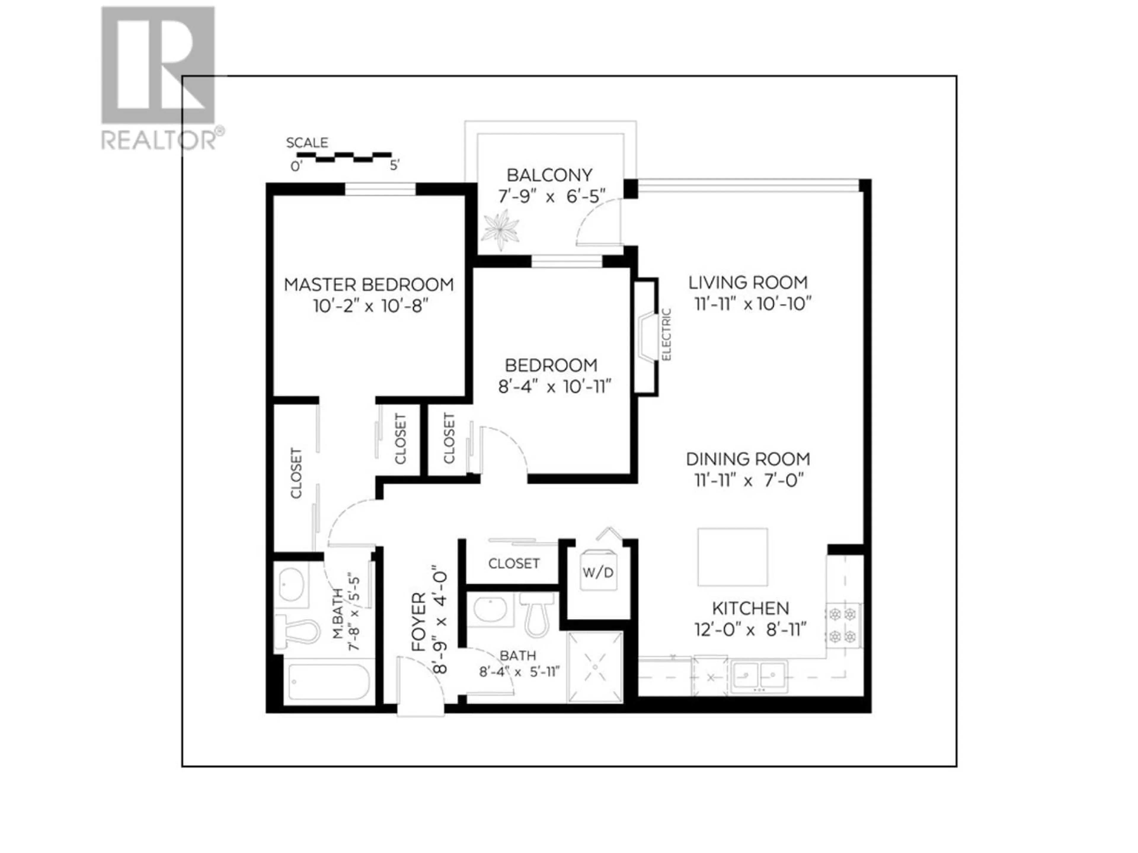 Floor plan for 408 12075 228 STREET, Maple Ridge British Columbia V2X6M2