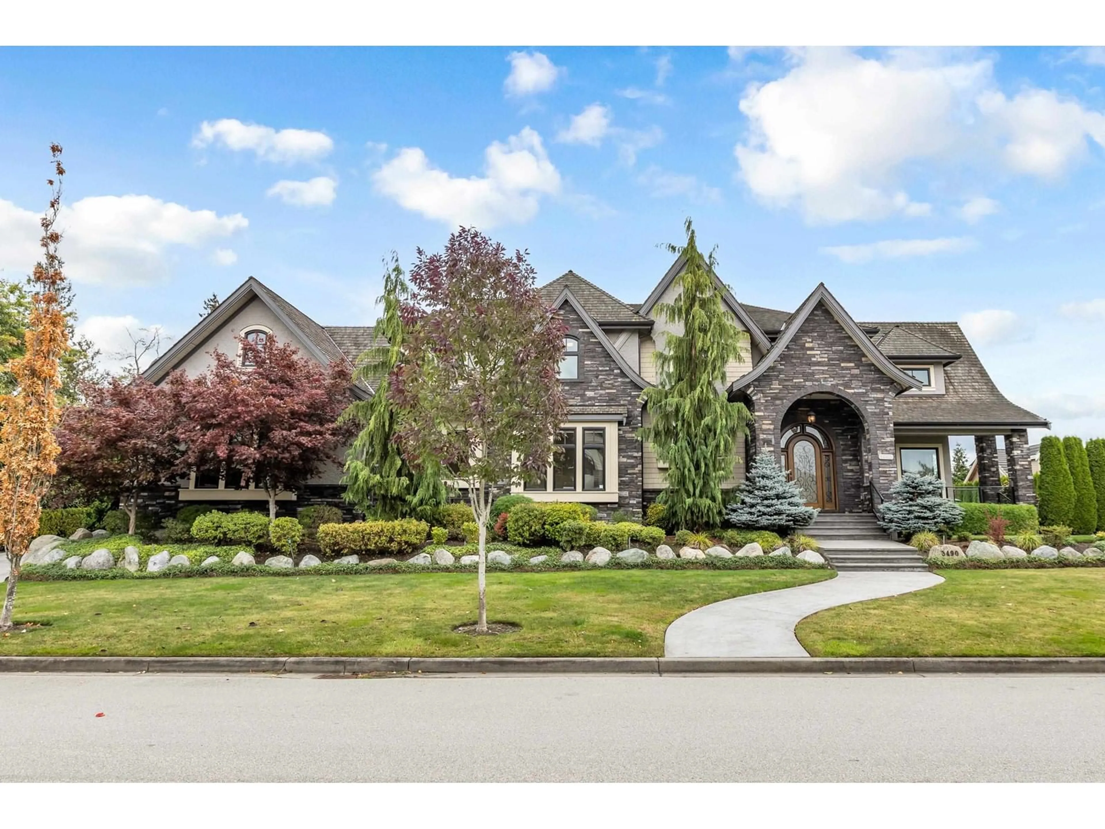 Frontside or backside of a home, the street view for 3490 164A STREET, Surrey British Columbia V3Z0M1