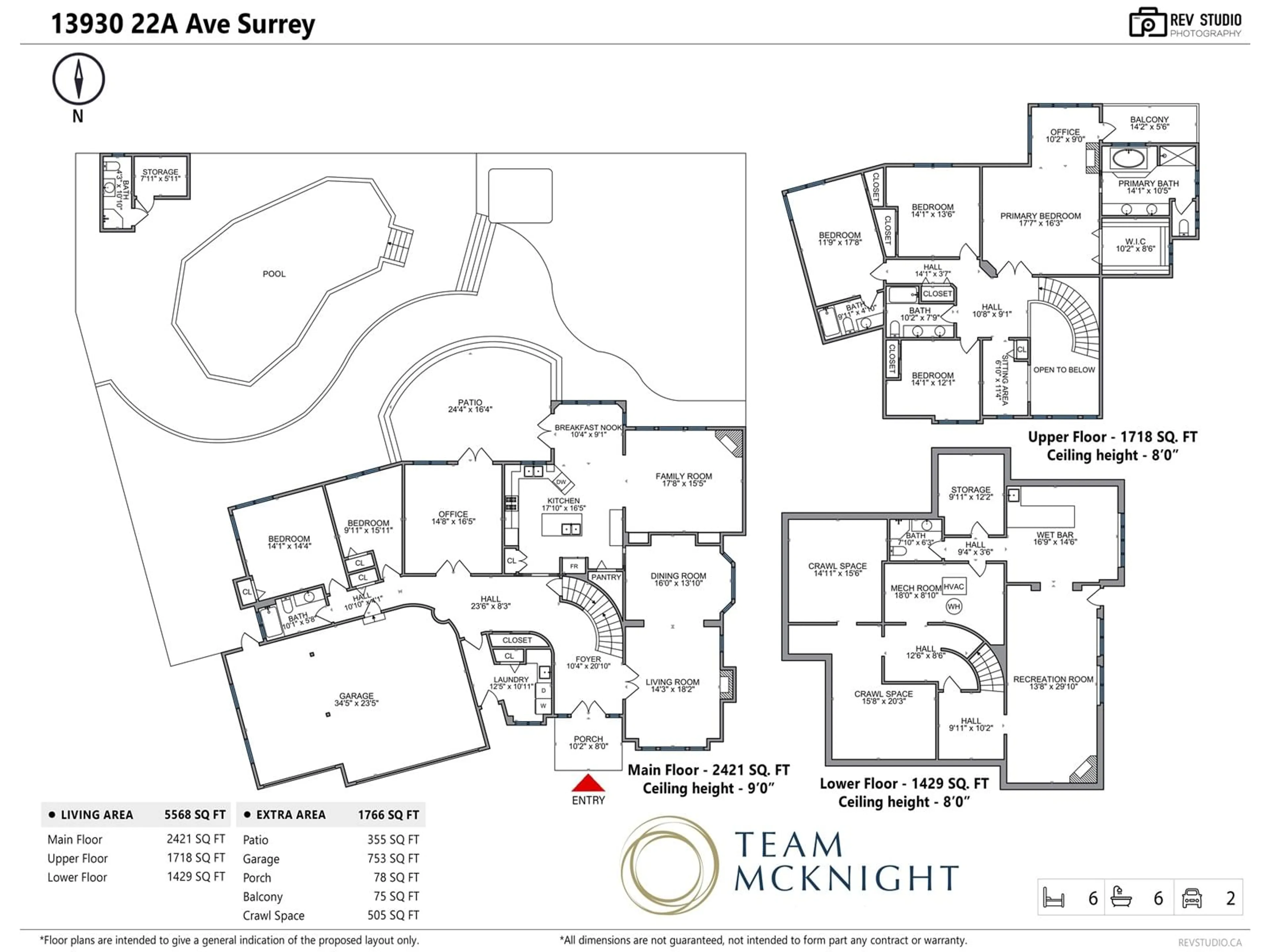 Floor plan for 13930 22A AVENUE, Surrey British Columbia V4A9V4