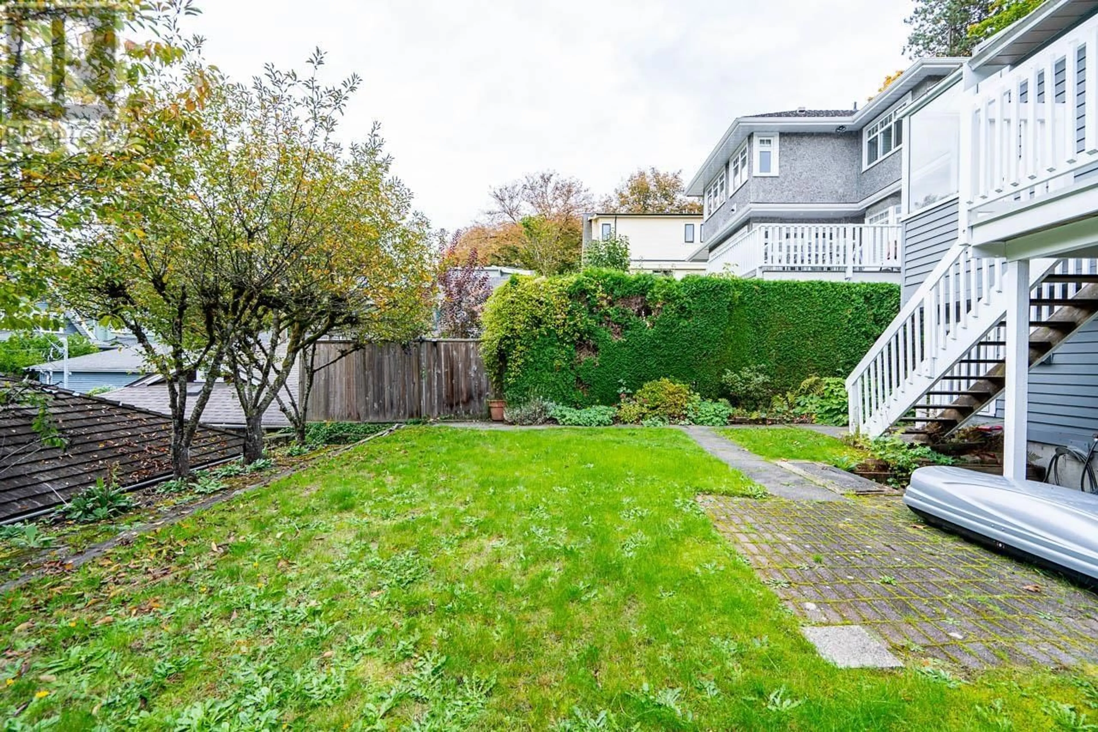 Patio, the fenced backyard for 825 W 23RD AVENUE, Vancouver British Columbia V5Z2B1