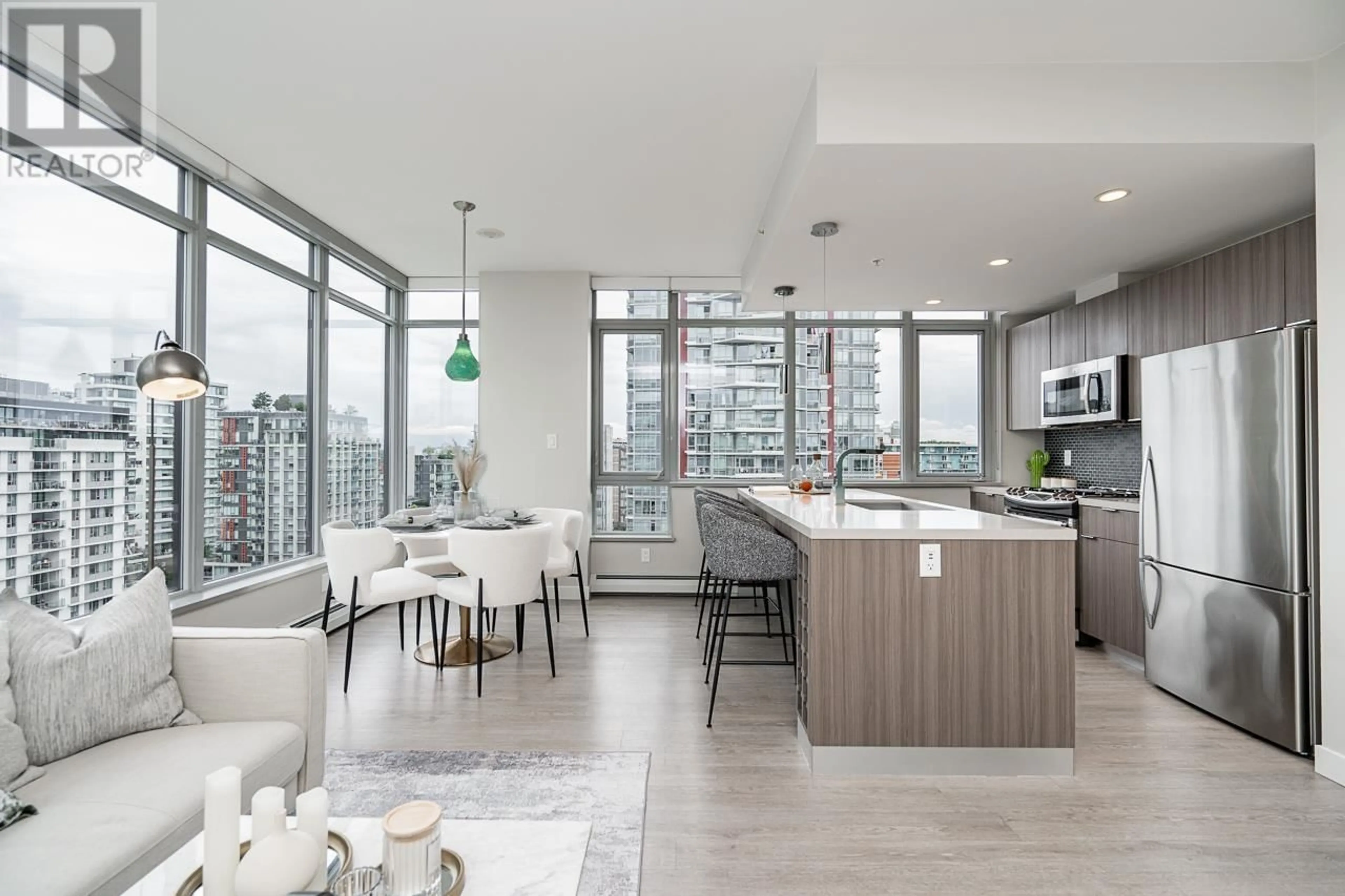 Open concept kitchen for 1106 1788 ONTARIO STREET, Vancouver British Columbia V5T0G3