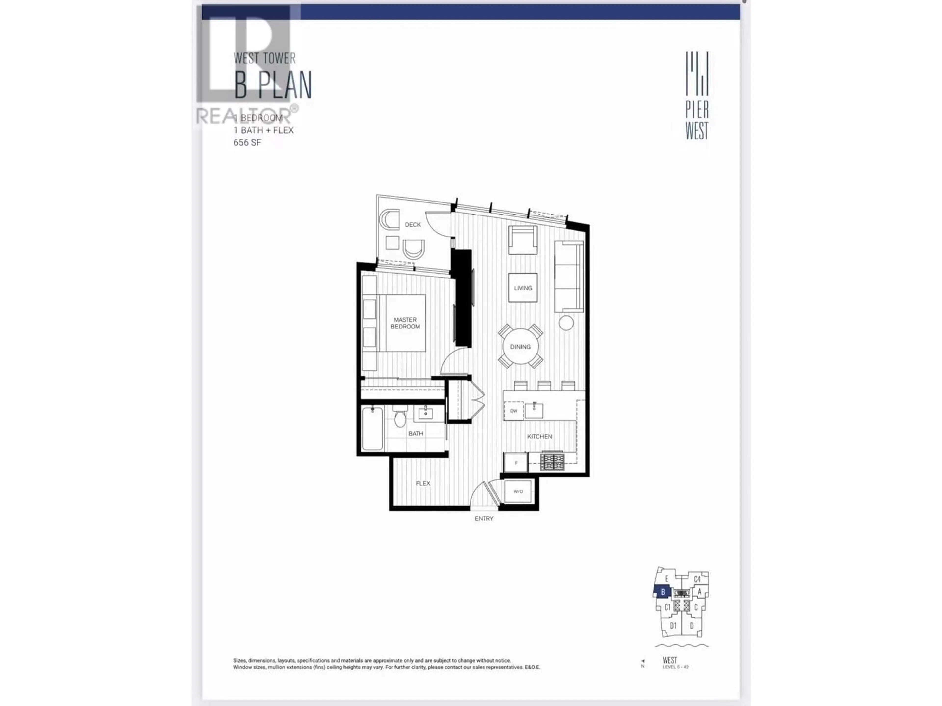 Floor plan for 1802 680 QUAYSIDE DRIVE, New Westminster British Columbia V3M0P2