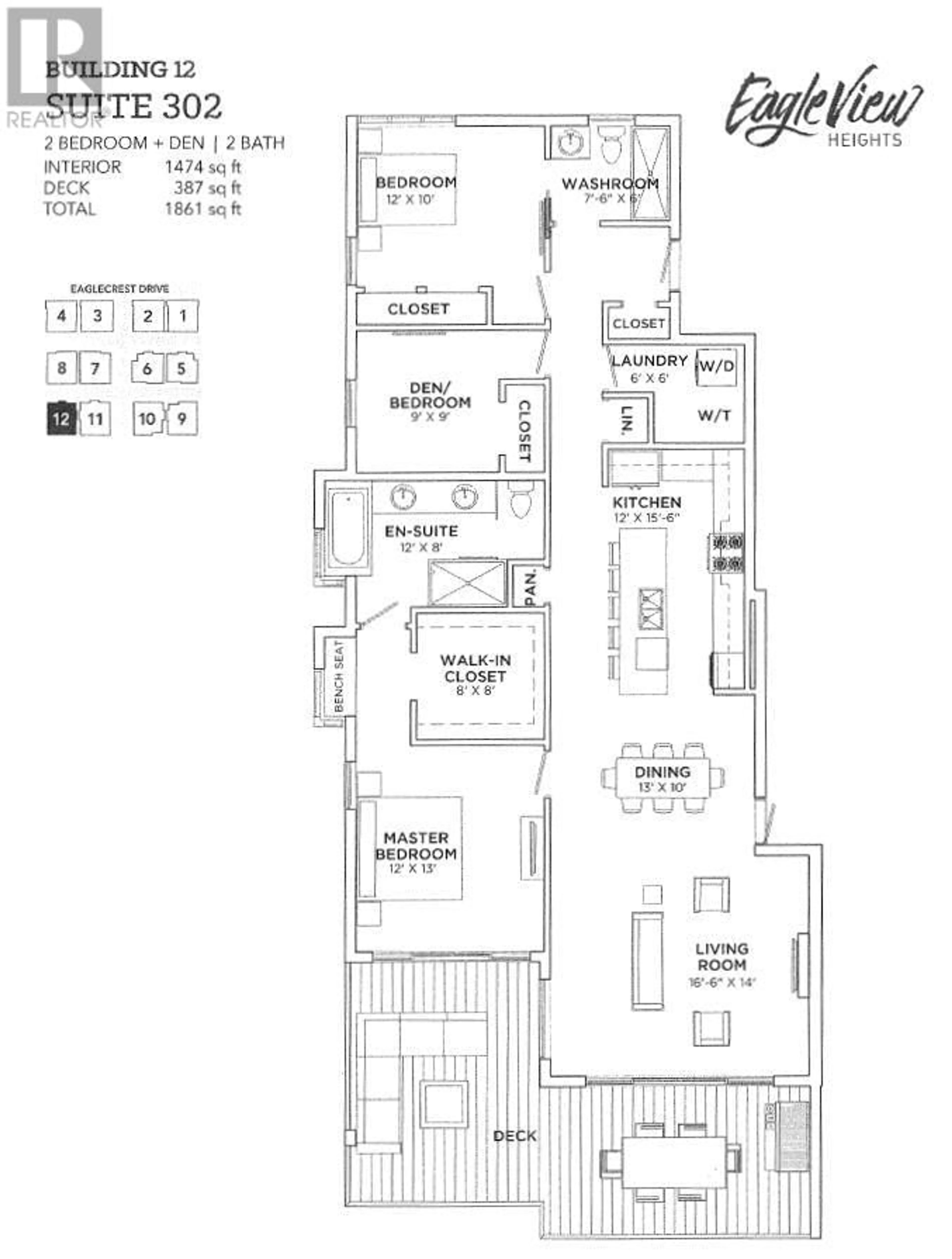 Floor plan for 12302 464 EAGLECREST DRIVE, Gibsons British Columbia V0N1V9