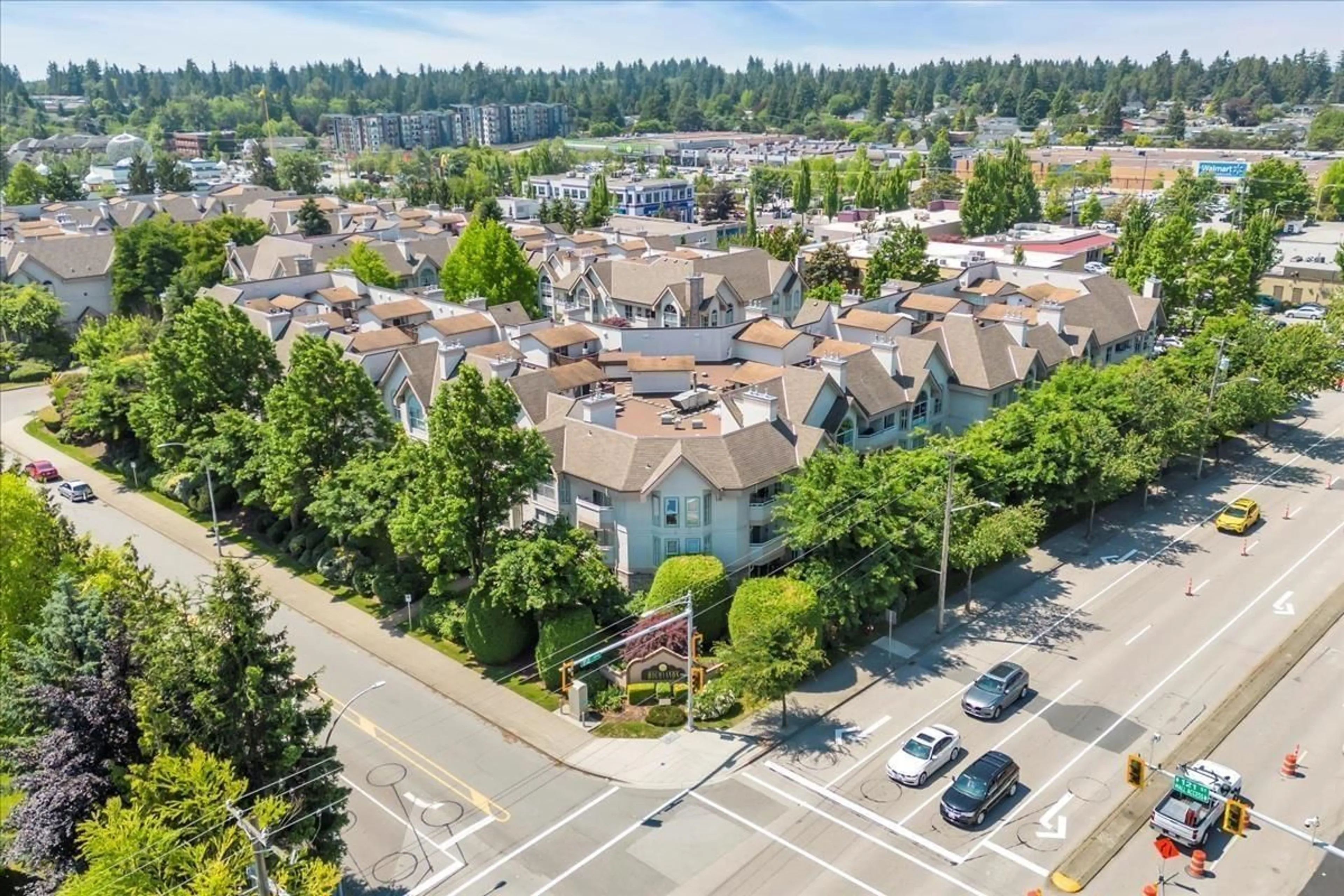 A pic from exterior of the house or condo, the street view for 217 7161 121 STREET, Surrey British Columbia V3W1G8