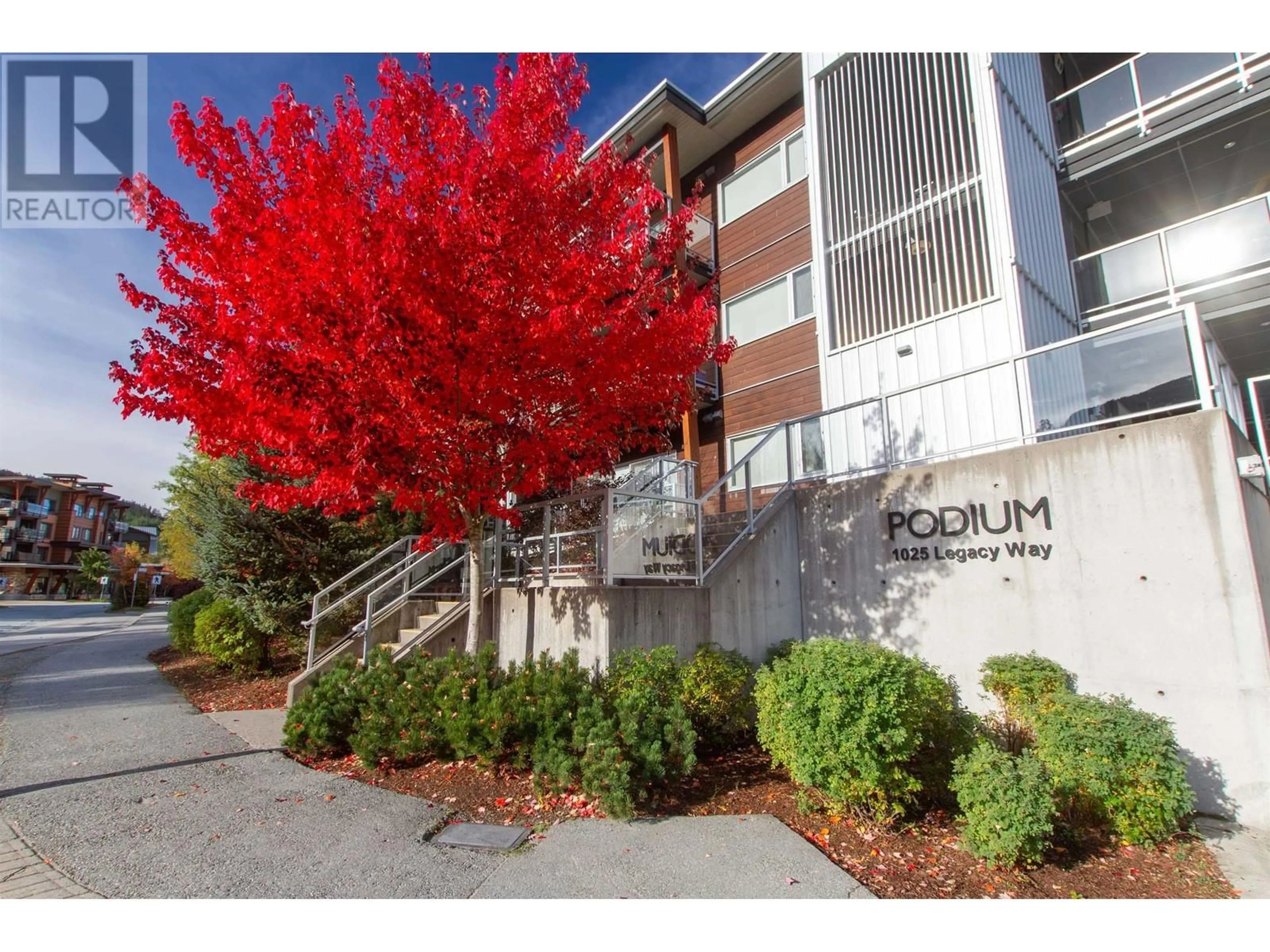 A pic from exterior of the house or condo, the front or back of building for 205 1025 LEGACY WAY, Whistler British Columbia V8E0S2