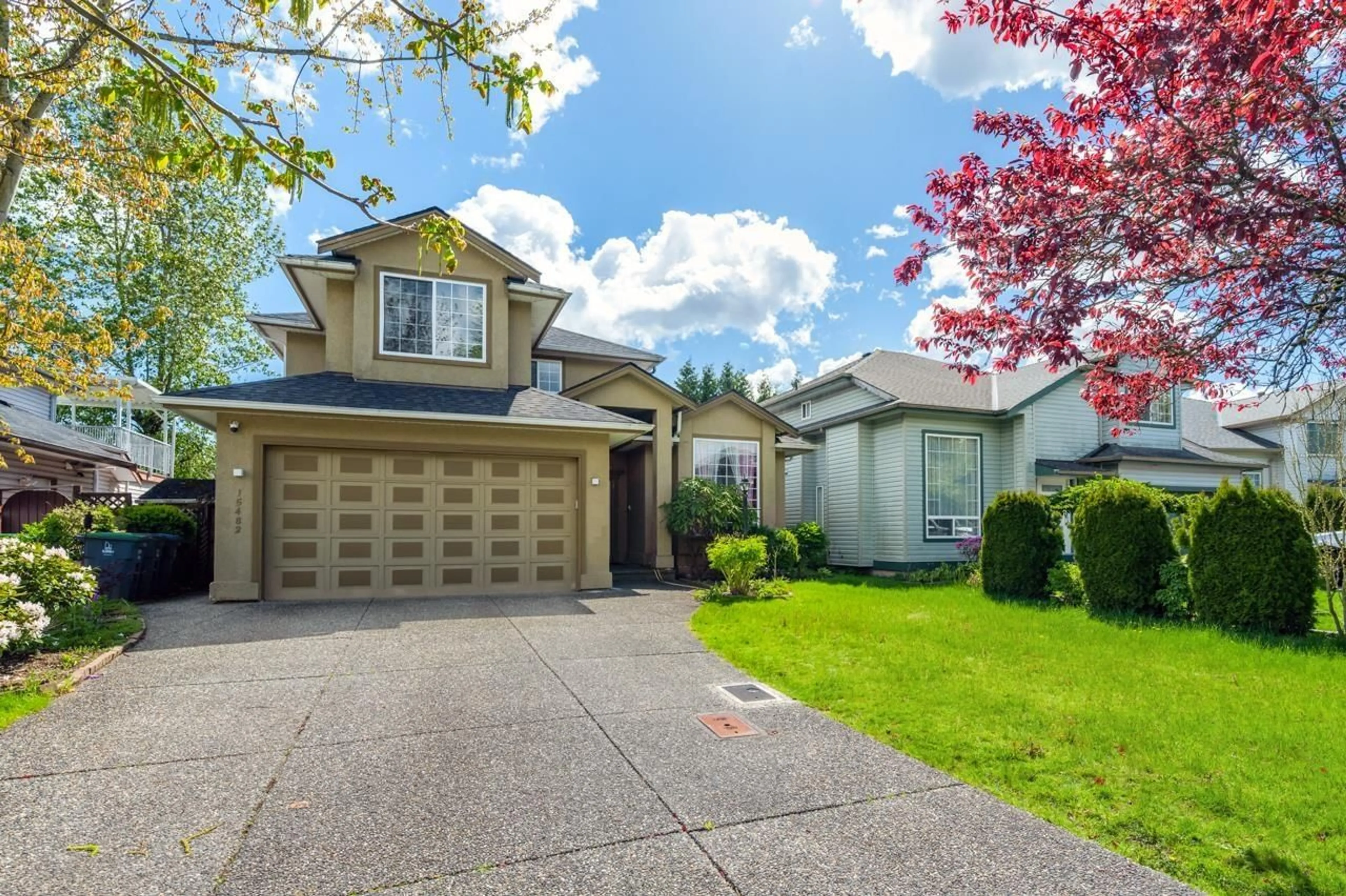 Frontside or backside of a home, the street view for 15482 108A AVENUE, Surrey British Columbia V3R6J1