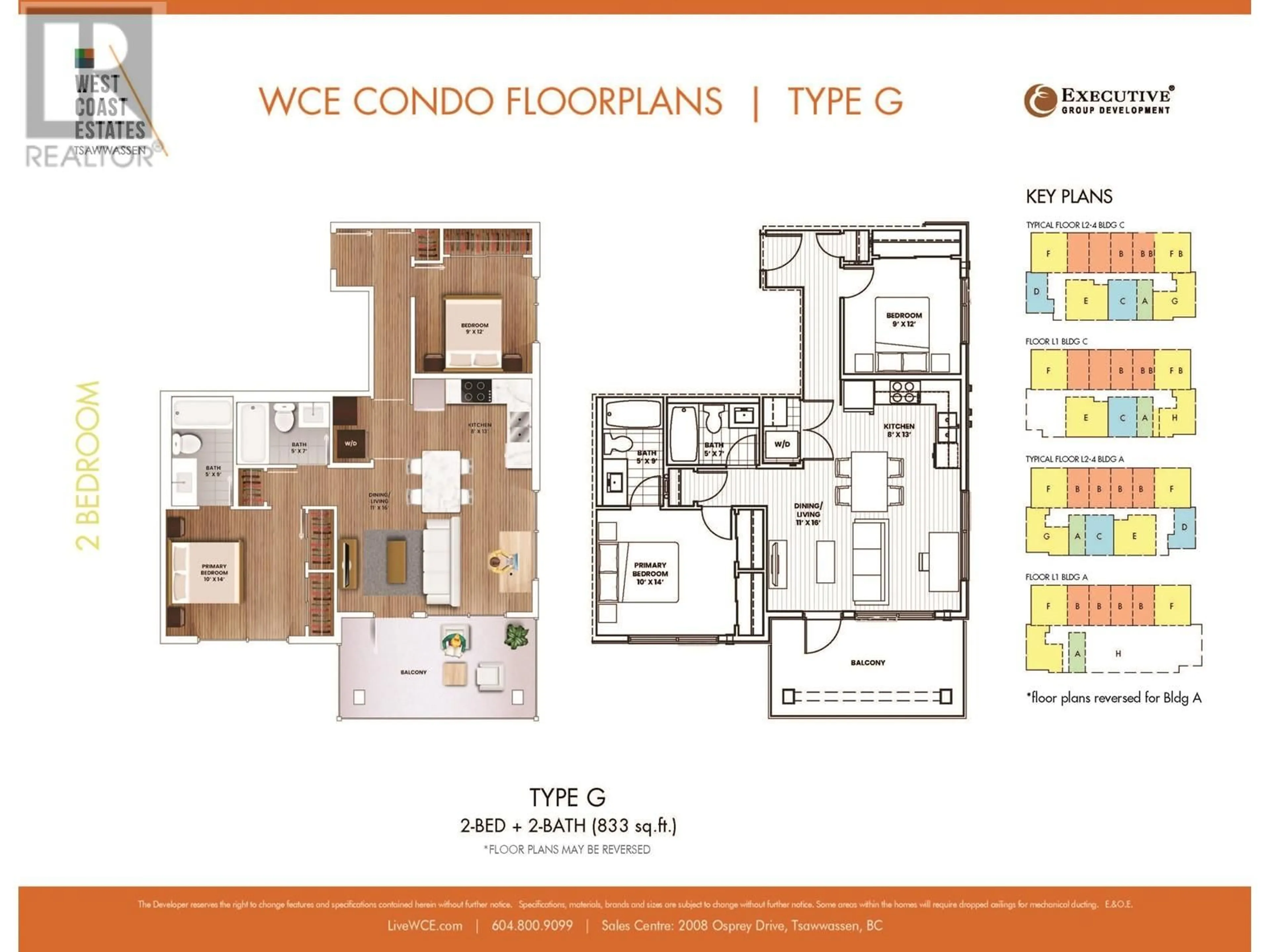 Floor plan for 208 1942 STARLING DRIVE, Tsawwassen British Columbia V0V0V0