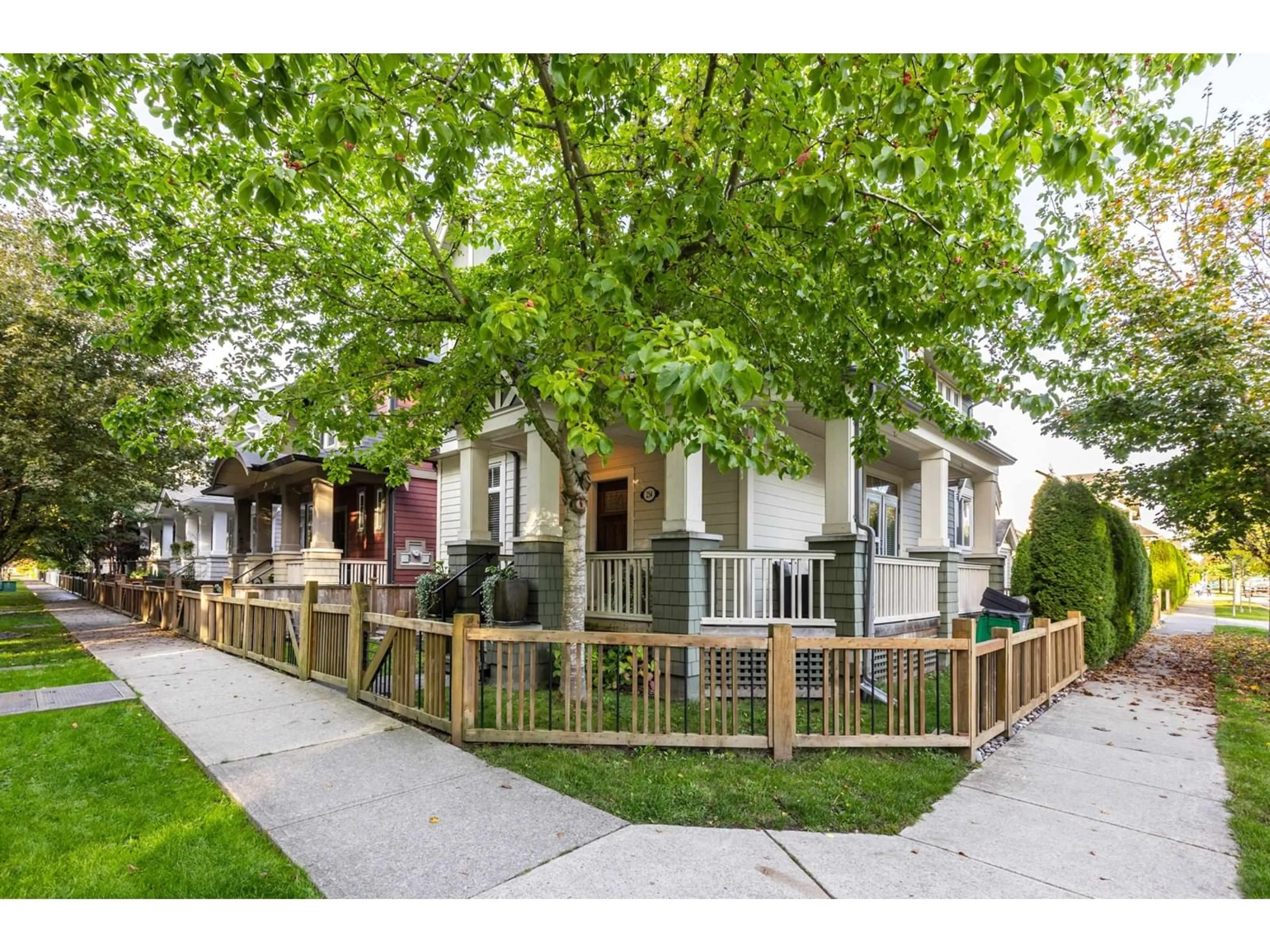 Frontside or backside of a home, the fenced backyard for 254 172 STREET, Surrey British Columbia V3Z9R1