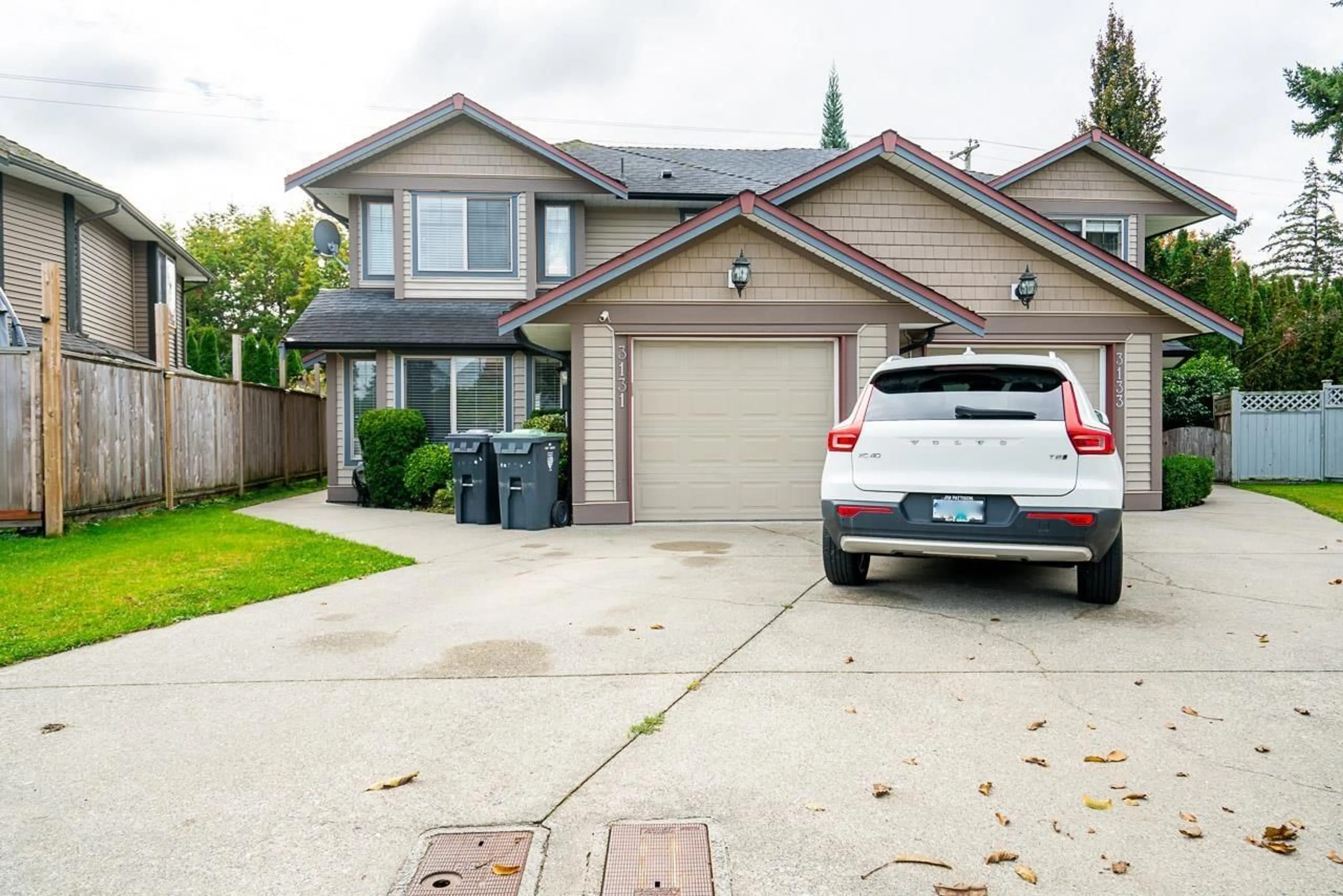 Frontside or backside of a home, the street view for 3131 267A STREET, Langley British Columbia V4W3E3